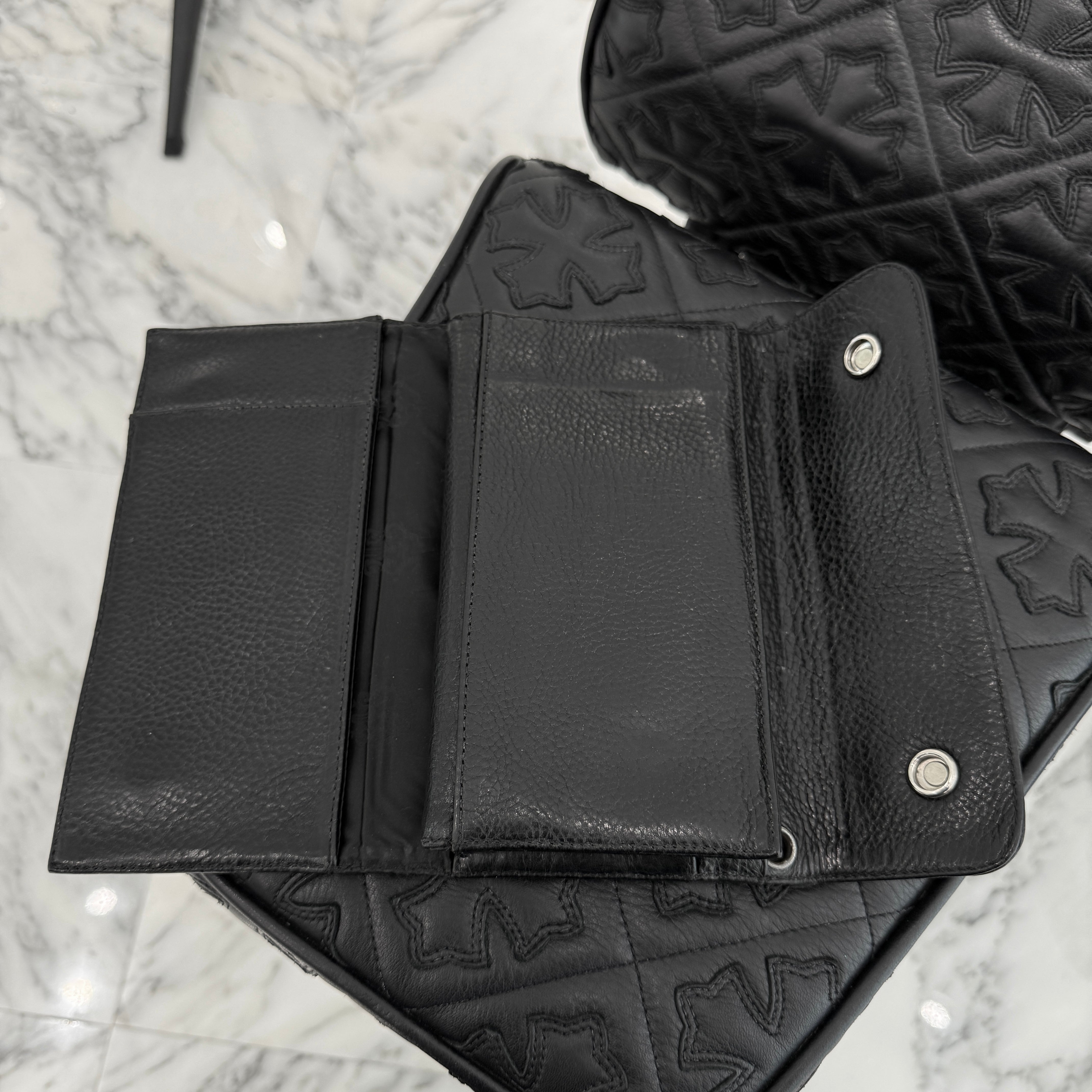 CHROME HEARTS Wave Cross Ball Wallet クロムハーツ ウェーブ クロスボール ウォレット