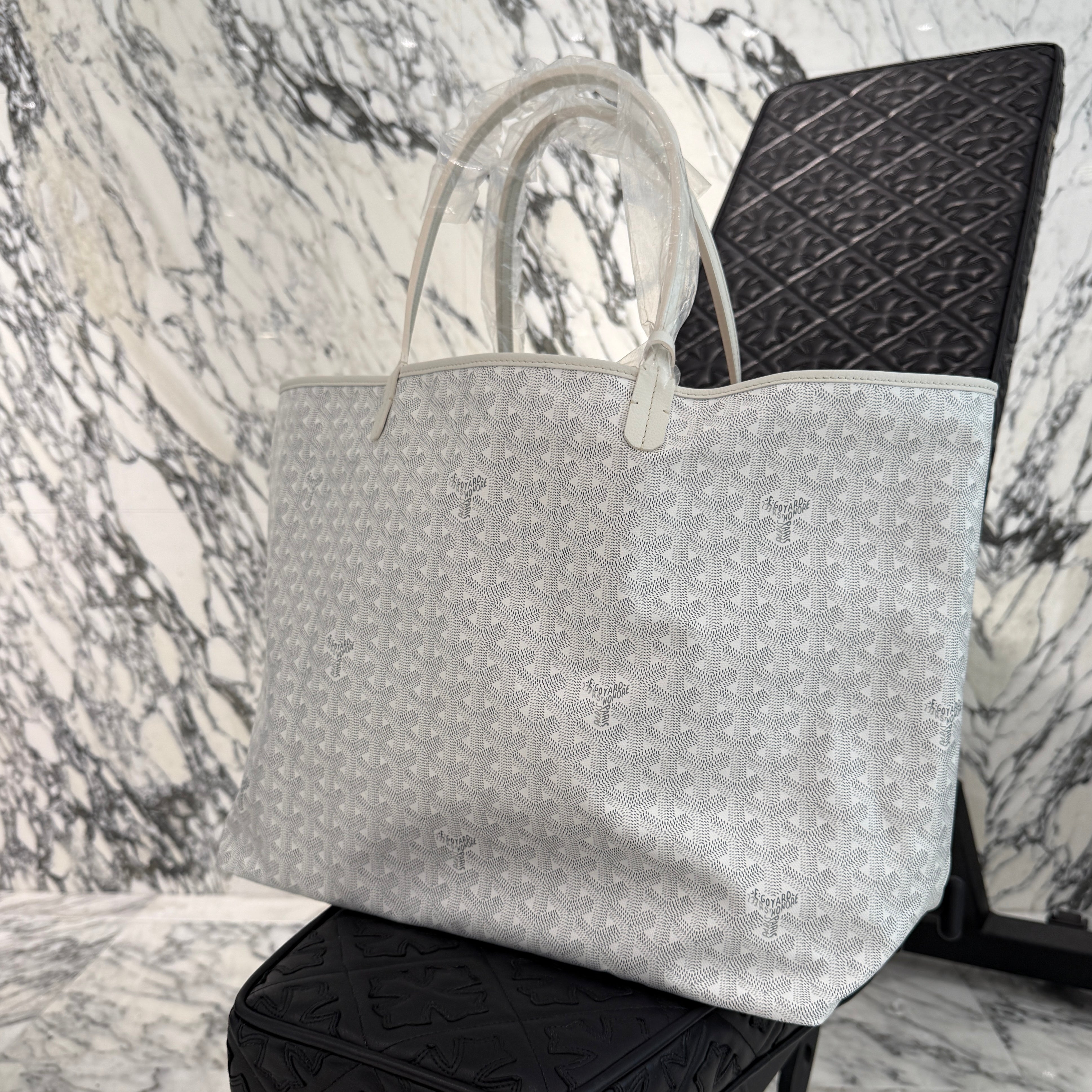 GOYARD Saint Louis GM Tote Bag "WHITE" STLOUIPMLTY50CL50P ゴヤール サン・ルイ GM トートバッグ ”ホワイト”