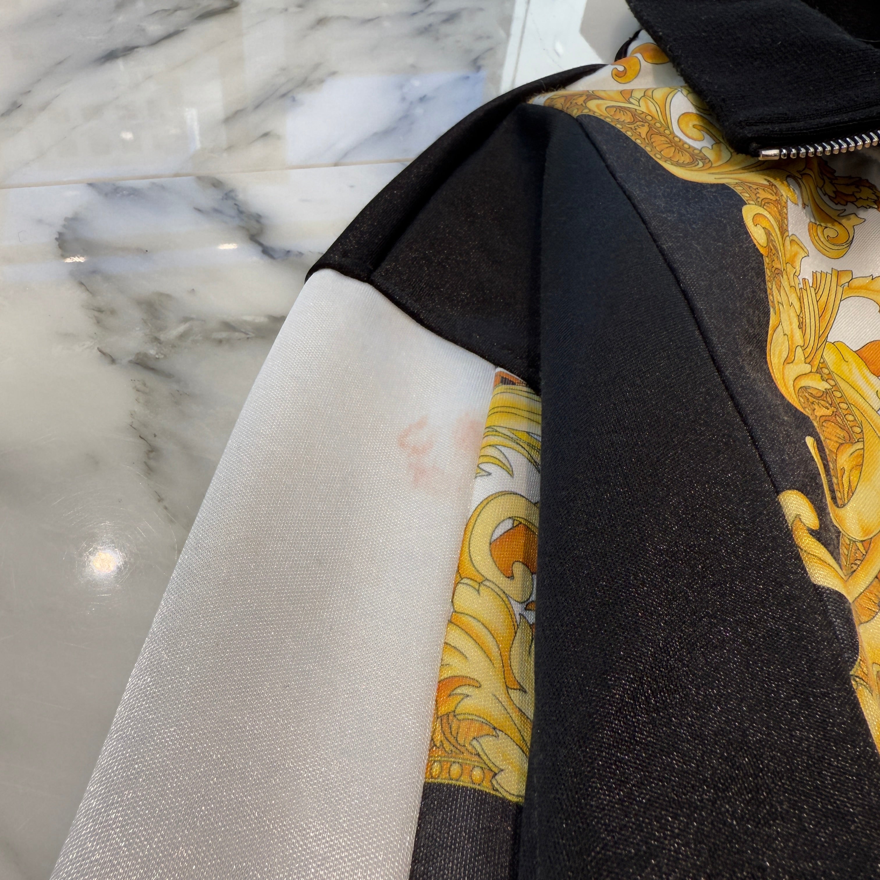 VERSACE 2021AW Medusa Barocco Renaissance Track Jacket 1001033 IA00679 Size L ヴェルサーチェ メデューサ バロッコ ルネッサンス トラックジャケット サイズL