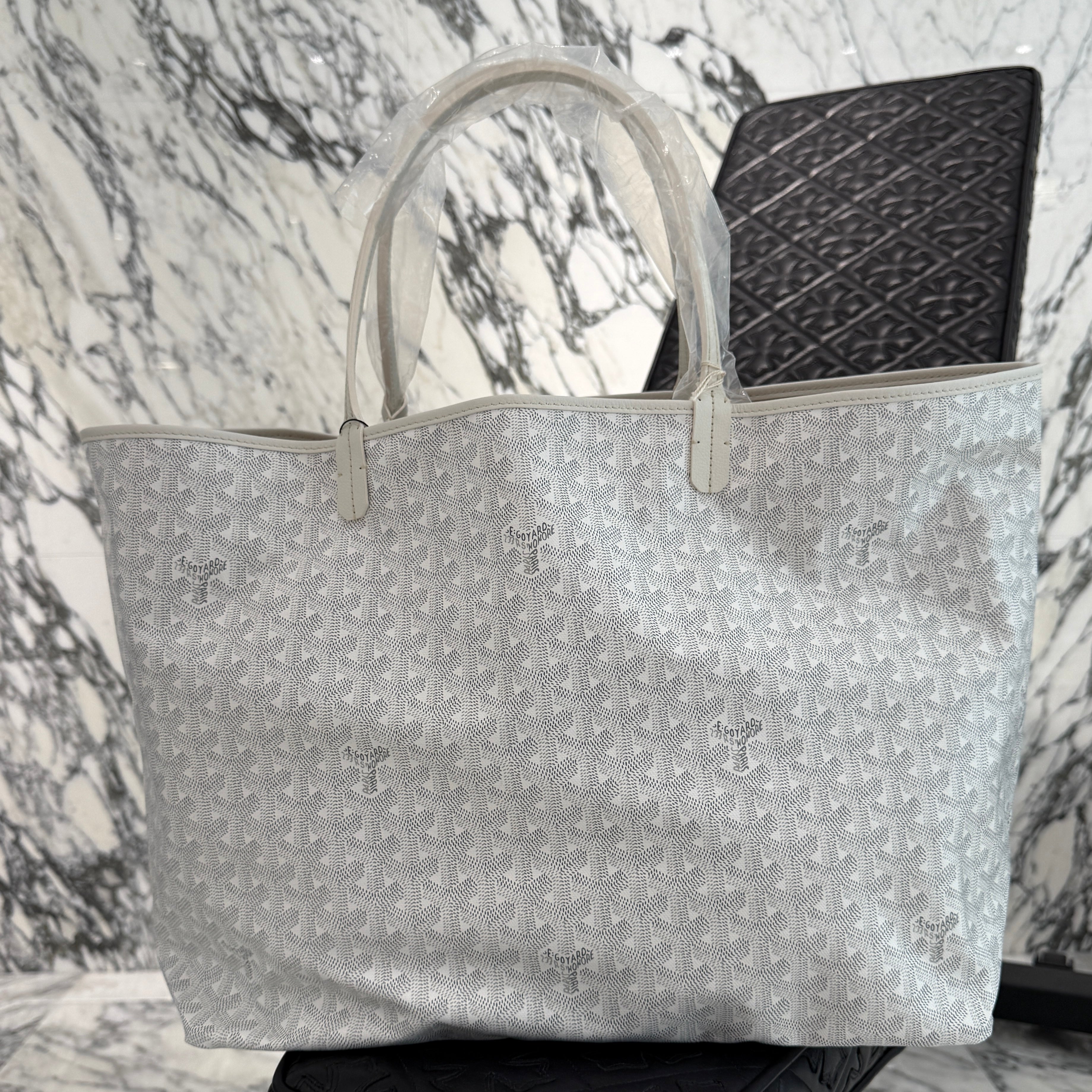 GOYARD Saint Louis GM Tote Bag "WHITE" STLOUIPMLTY50CL50P ゴヤール サン・ルイ GM トートバッグ ”ホワイト”