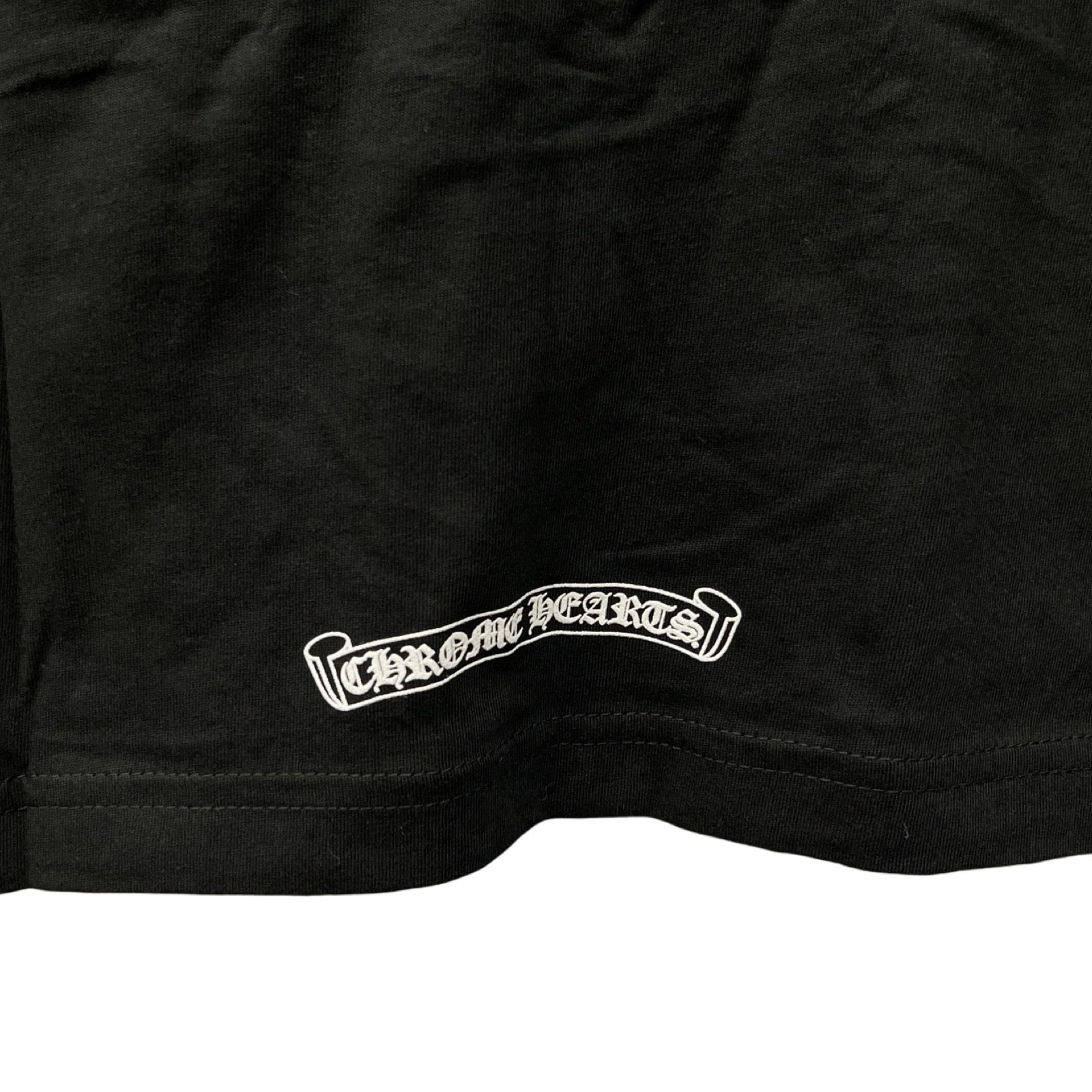 CHROME HEARTS Neck Logo Tee Size M
