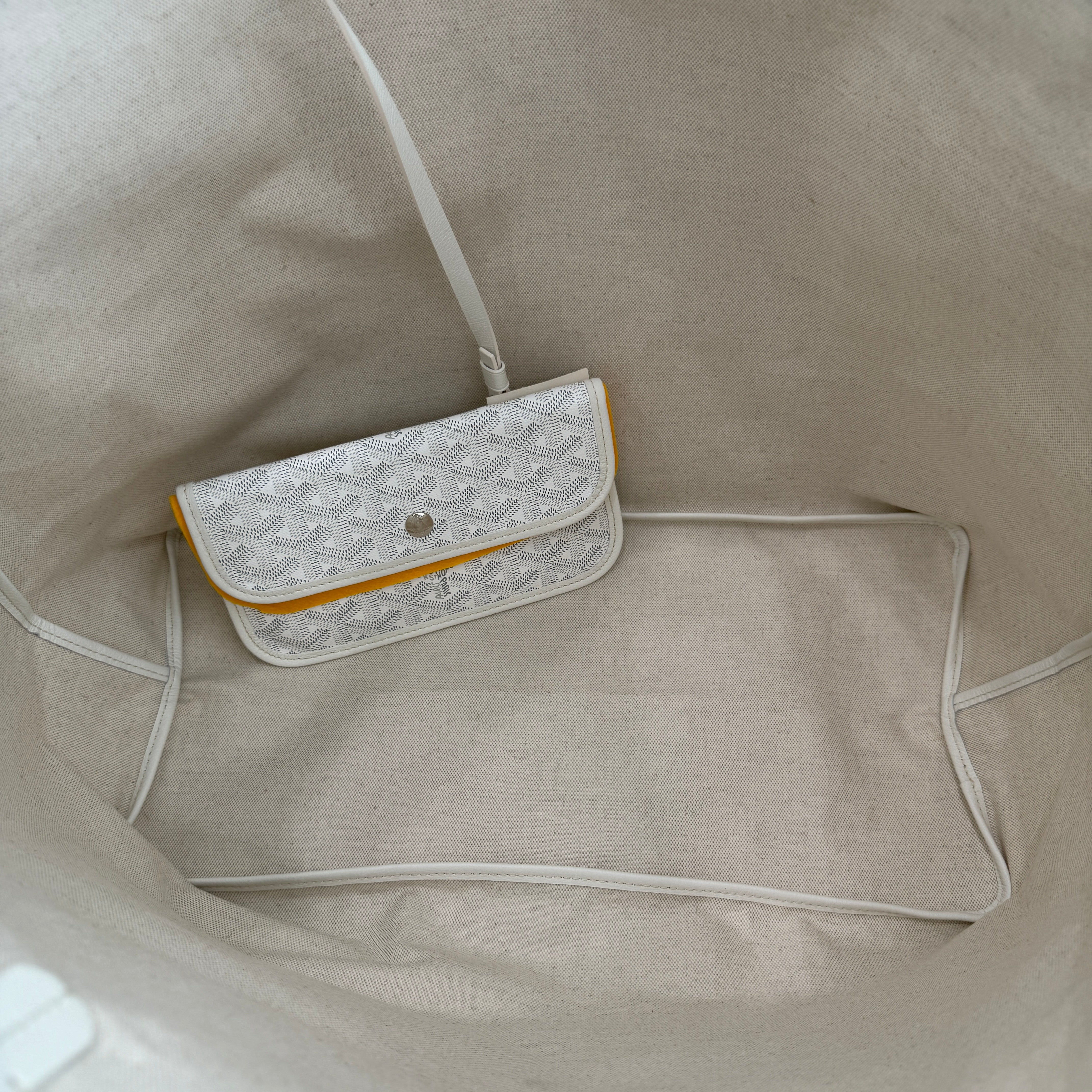 GOYARD Saint Louis GM Tote Bag "WHITE" STLOUIPMLTY50CL50P ゴヤール サン・ルイ GM トートバッグ ”ホワイト”