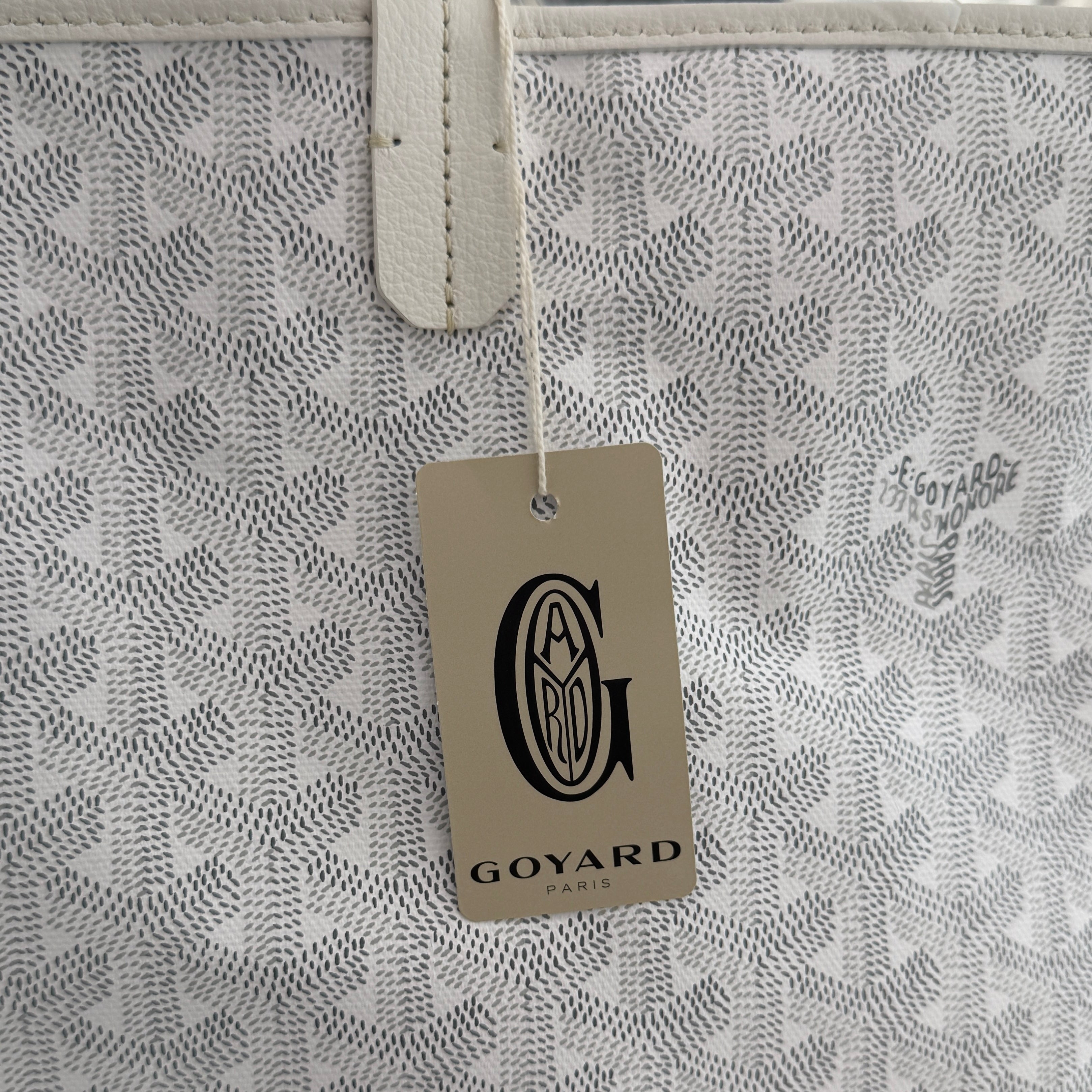 GOYARD Saint Louis GM Tote Bag "WHITE" STLOUIPMLTY50CL50P ゴヤール サン・ルイ GM トートバッグ ”ホワイト”