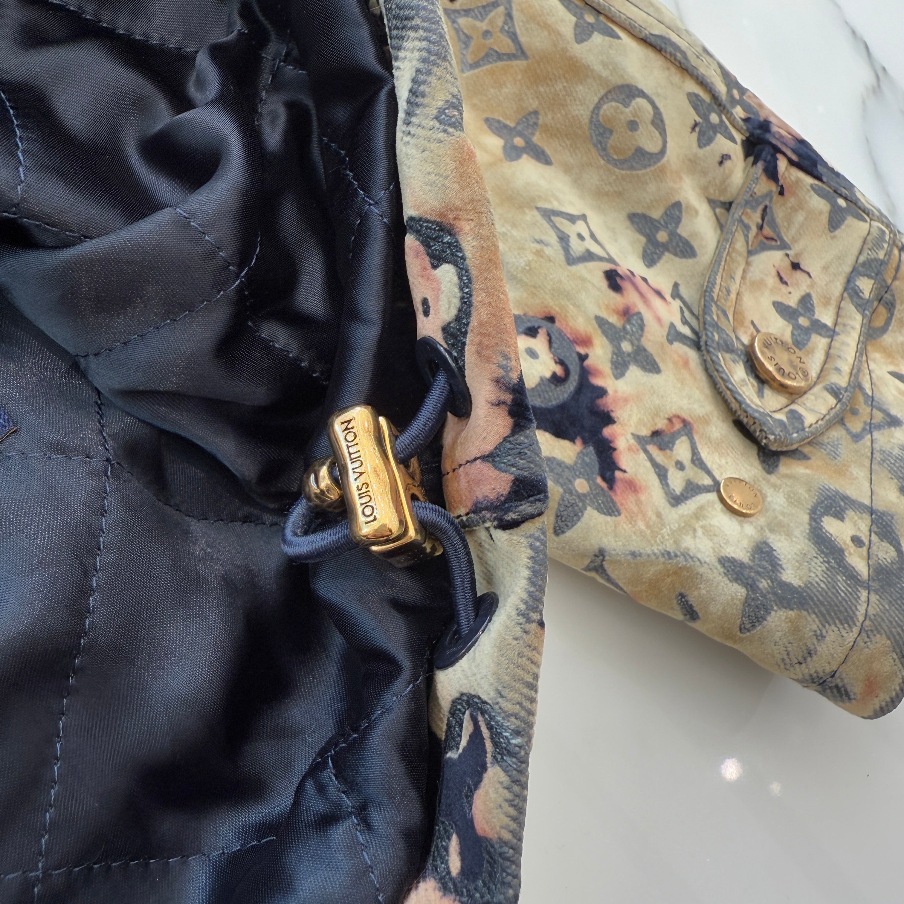 LOUIS VUITTON 2024SS Monogram Denim Jacket 1AF758 Size 48 ルイヴィトン モノグラム デニムジャケット サイズ48