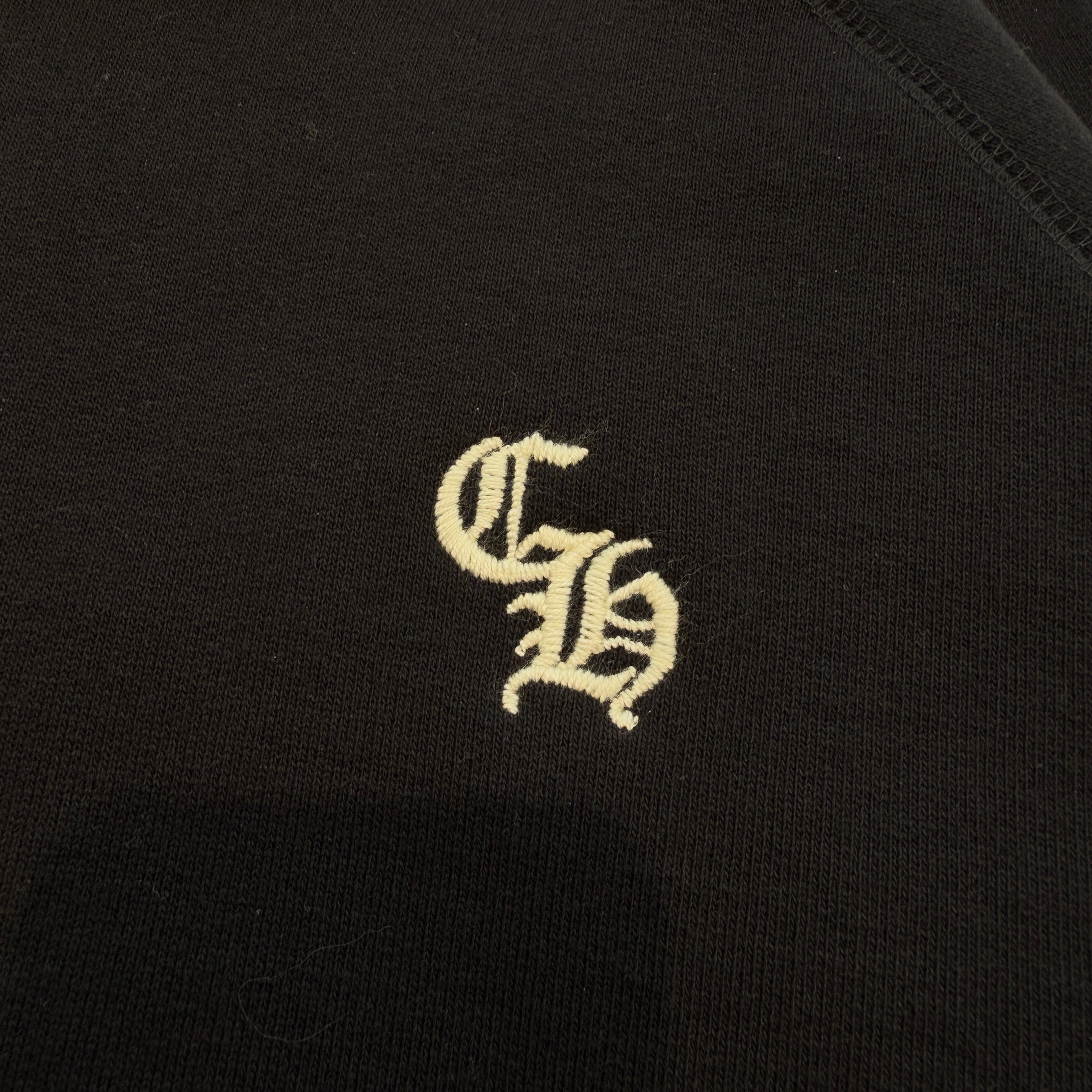 CHROME HEARTS Y NOT SLO RIDE CH Embroidery Pullover Hoodie Size L クロムハーツ ワイノット スロライド CH刺繍 プルオーバーフーディー サイズL