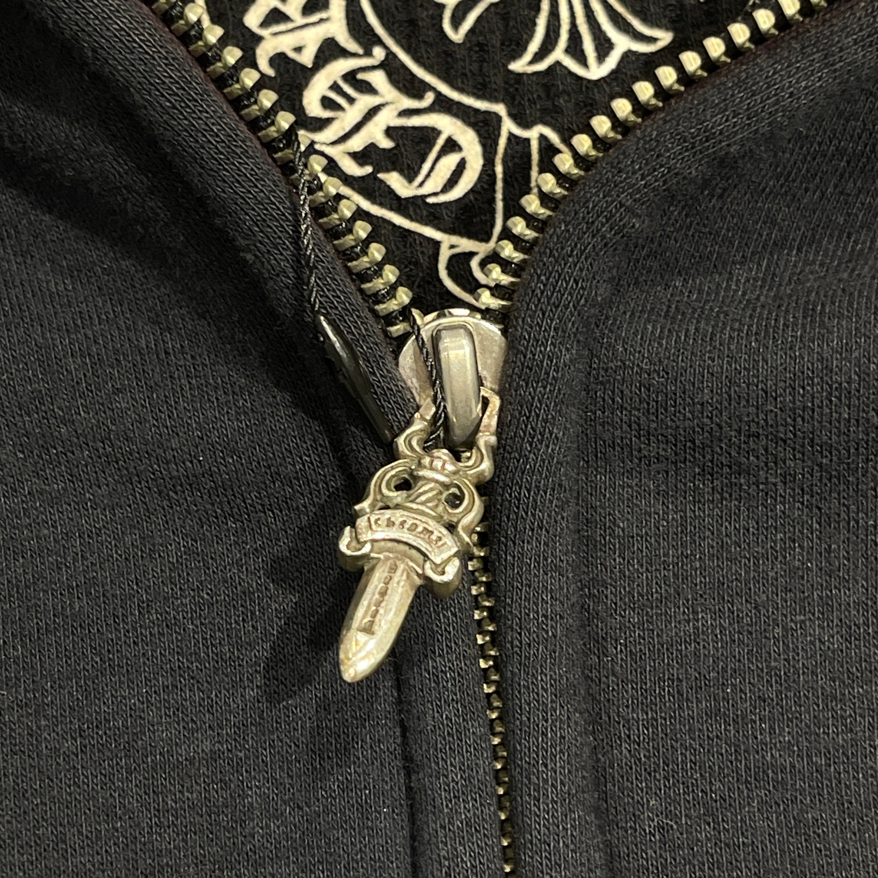 CHROME HEARTS Joe Foti Skull Zip Up Hoodie Size M クロムハーツ ジョーフォティ スカル ジップアップフーディーサイズM
