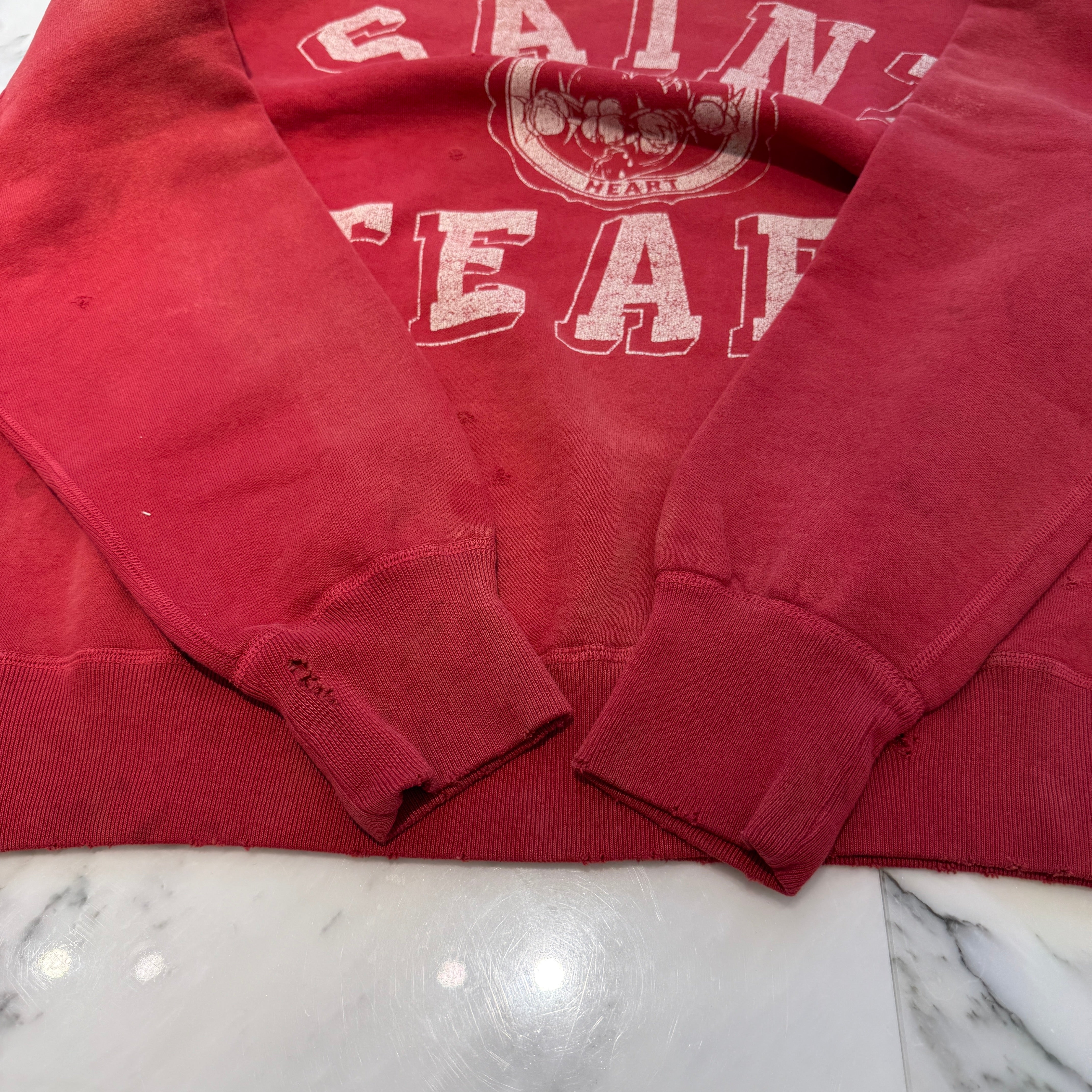 SAINT Mxxxxxx × DENIM TEARS 2021SS "SAINT TEARS" Print Sweat Shirt SM-S21-0000-050 Size L セントマイケル×デニムティアーズ "セント・ティアーズ" プリント スウェットシャツ サイズL