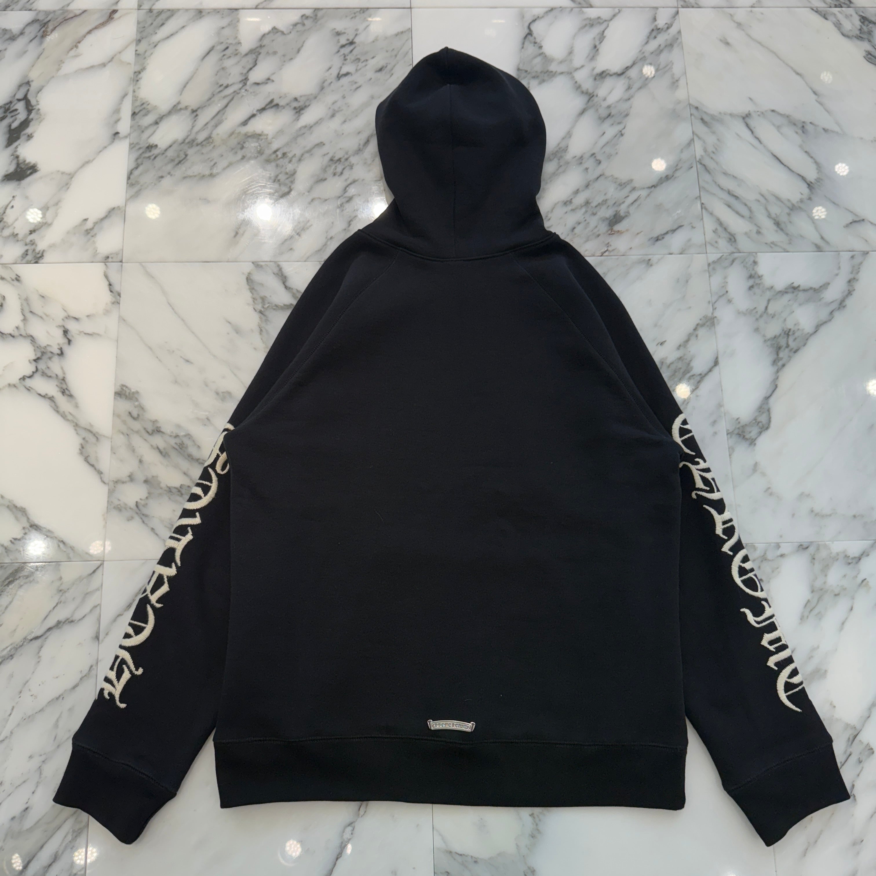 CHROME HEARTS Y NOT SLO RIDE CH Embroidery Pullover Hoodie Size L クロムハーツ ワイノット スロライド CH刺繍 プルオーバーフーディー サイズL