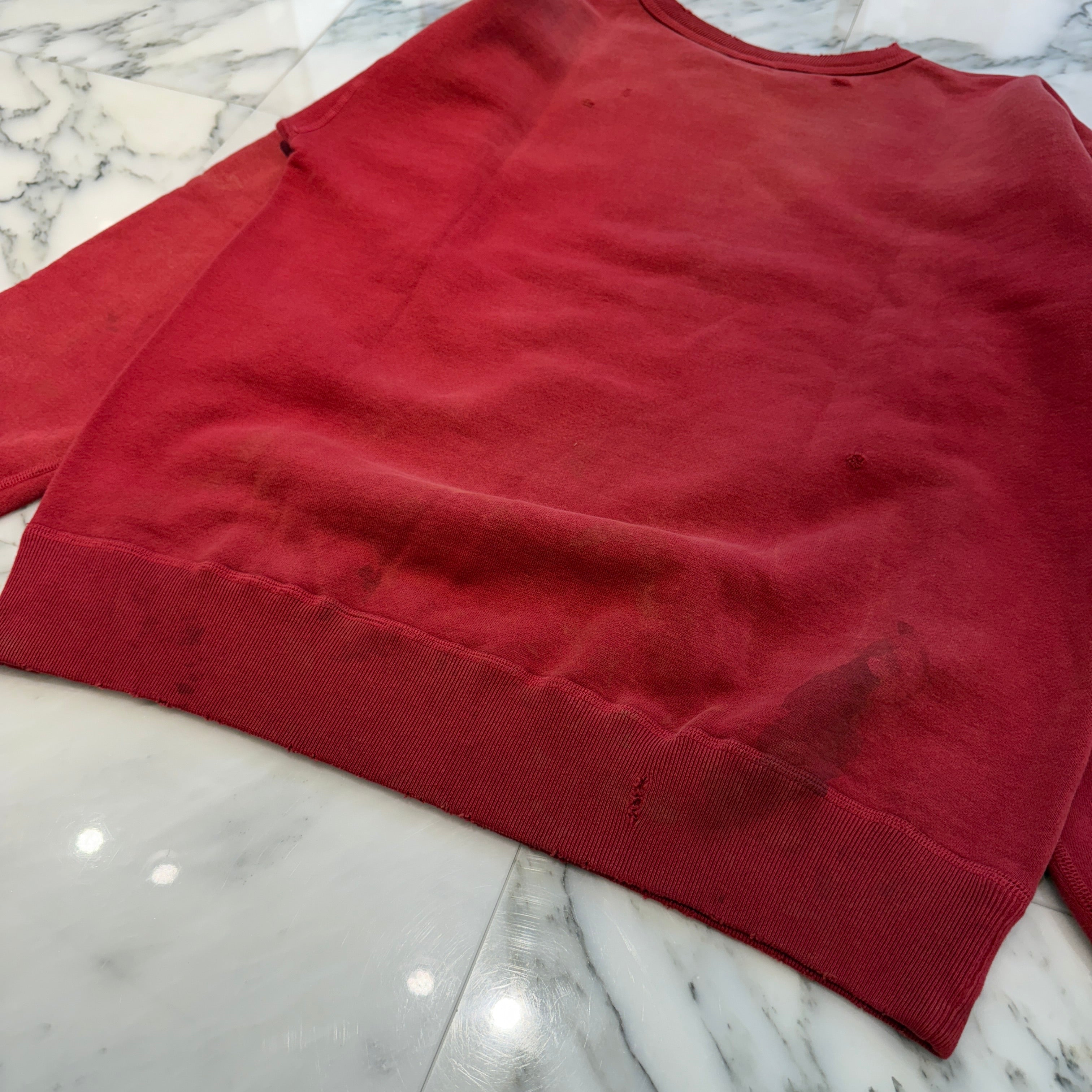 SAINT Mxxxxxx × DENIM TEARS 2021SS "SAINT TEARS" Print Sweat Shirt SM-S21-0000-050 Size L セントマイケル×デニムティアーズ "セント・ティアーズ" プリント スウェットシャツ サイズL