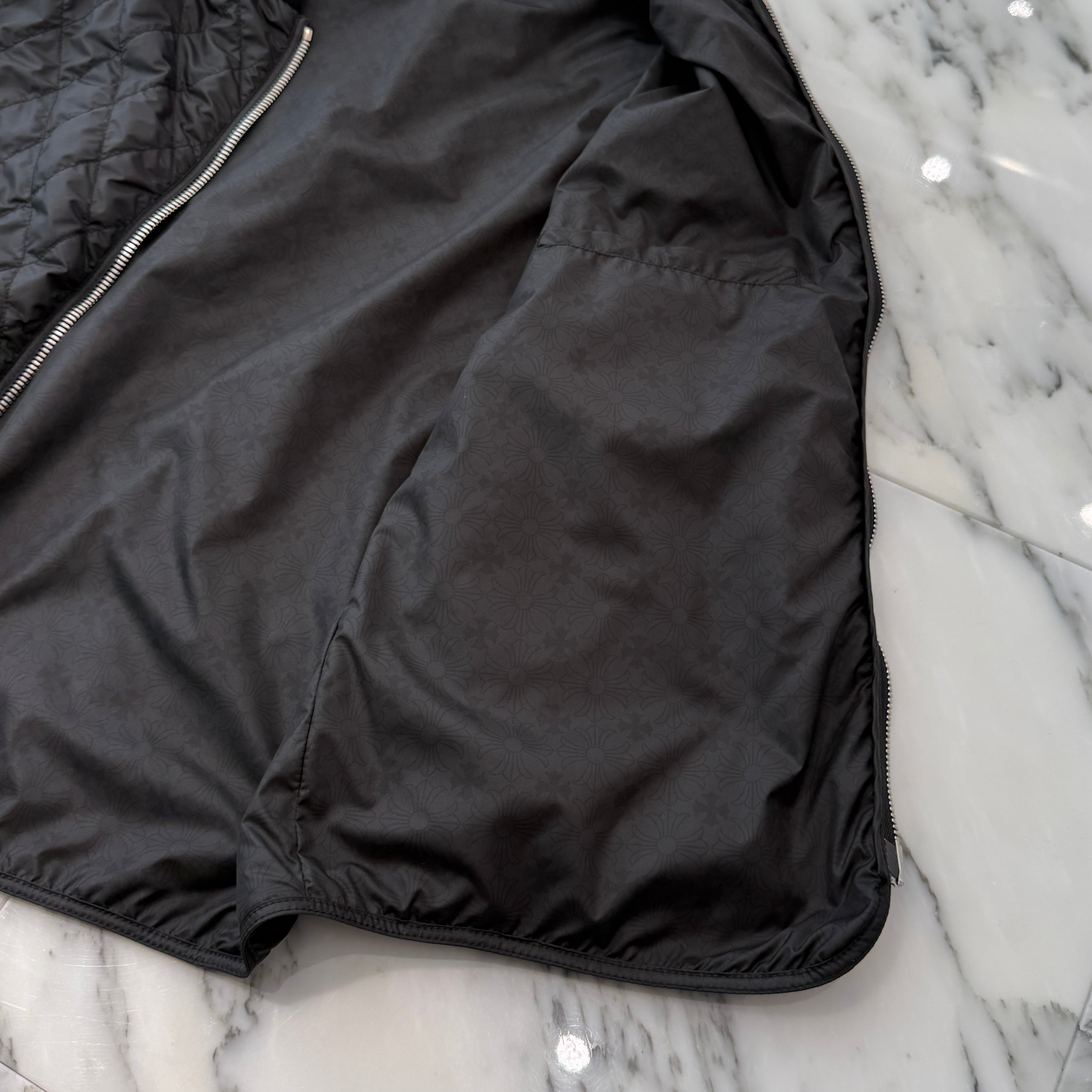 Chrome Hearts PAPAベスト　ダガージップクロスパッチMサイズ Chrome Hearts PAPAベスト ダガージップクロスパッチMサイズ Chrome