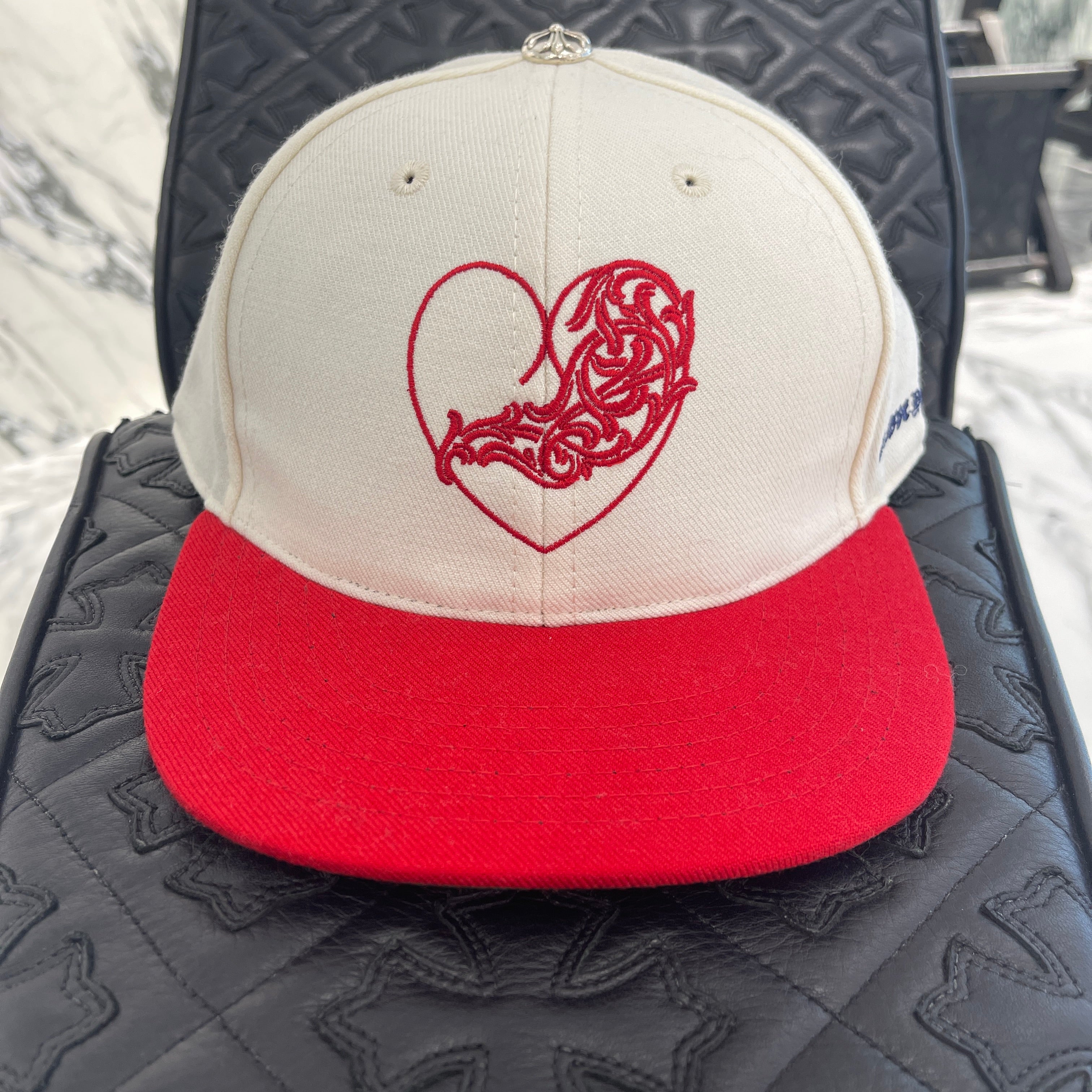 CHROME HEARTS 2024AW VINY HEART Baseball Cap Size 7 1/2(59.6cm) クロムハーツ ヴィニーハート ベースボールキャップ サイズ7 1/2（59.6cm）