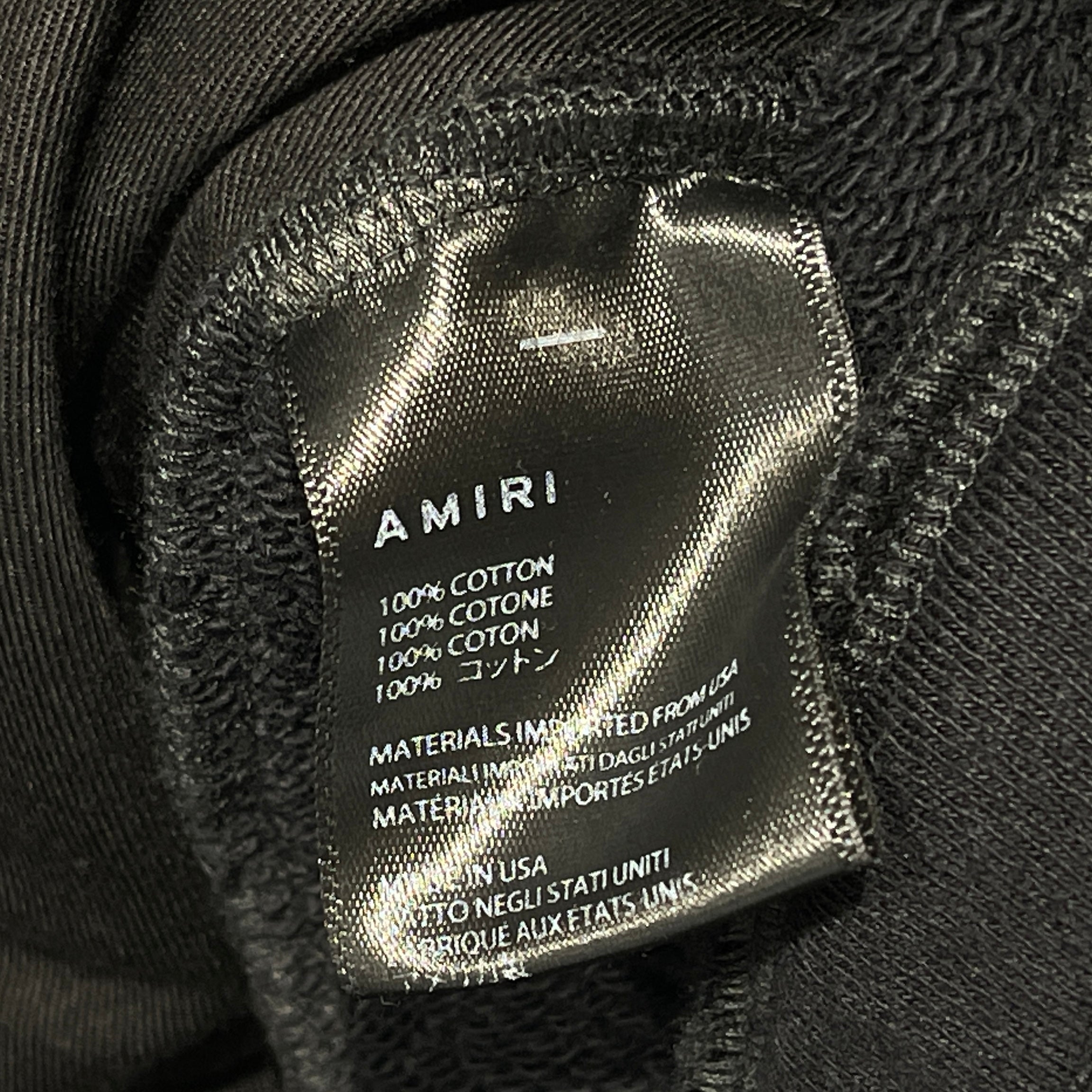 AMIRI Paisley Side Logo Embroidery Sweat Long Pants Size L アミリ ペイズリー柄 サイドロゴ刺繍 スウェット ロングパンツ サイズL