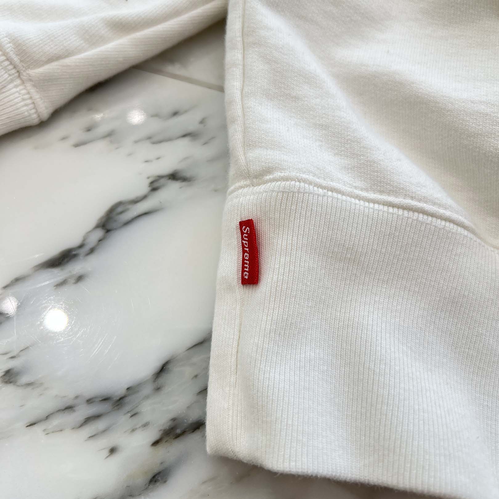 Supreme × COMME des GARCONS 2018AW Split Box Logo Hoodie Size XL