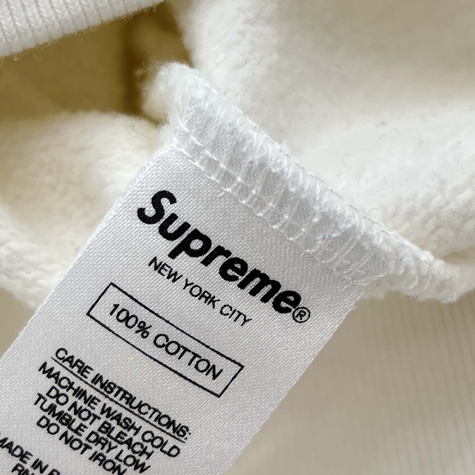 Supreme × COMME des GARCONS 2018AW Split Box Logo Hoodie Size XL