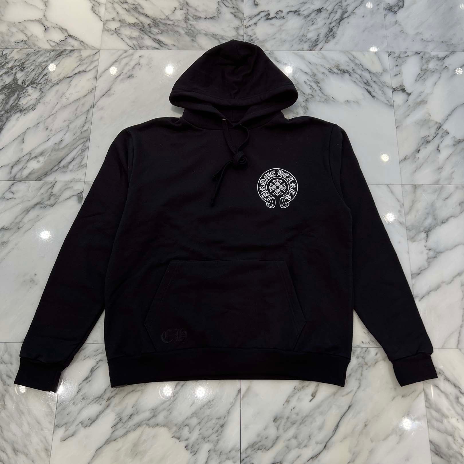 CHROME HEARTS NEW YORK Limited Horseshoe Pullover Hoodie Size S クロムハーツ ニューヨーク限定 ホースシュー プルオーバーフーディーサイズS