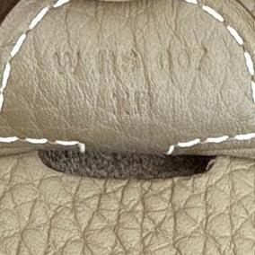 HERMES Evelyn III Trois PM "Etoupe" W刻印 エルメス エブリンIII トロワ PM "エトゥープ" レザーショルダーバッグ W刻印