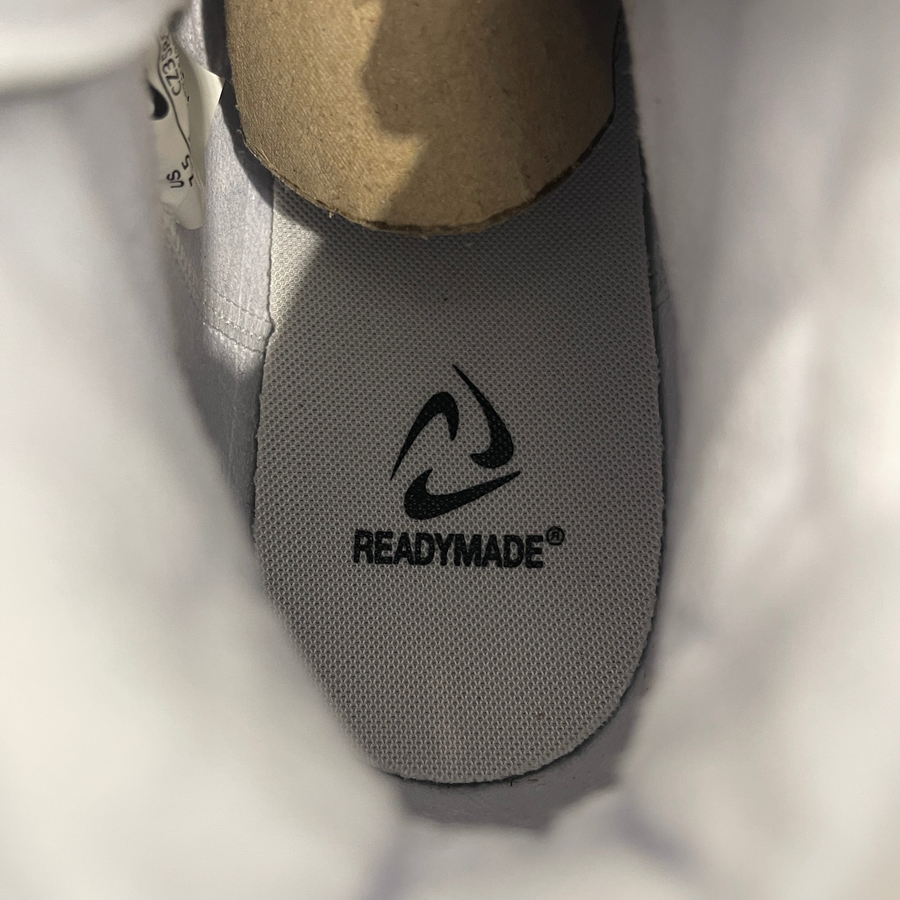 READYMADE × NIKE 2021SS BLAZER MID WHITE/BLACK-PURE PLATINUM CZ3589 100 Size 7.5（25.5cm） レディメイド × ナイキ ブレイザー ミッド ホワイト/ブラック-ピュア プラチナム サイズ7.5（25.5cm）