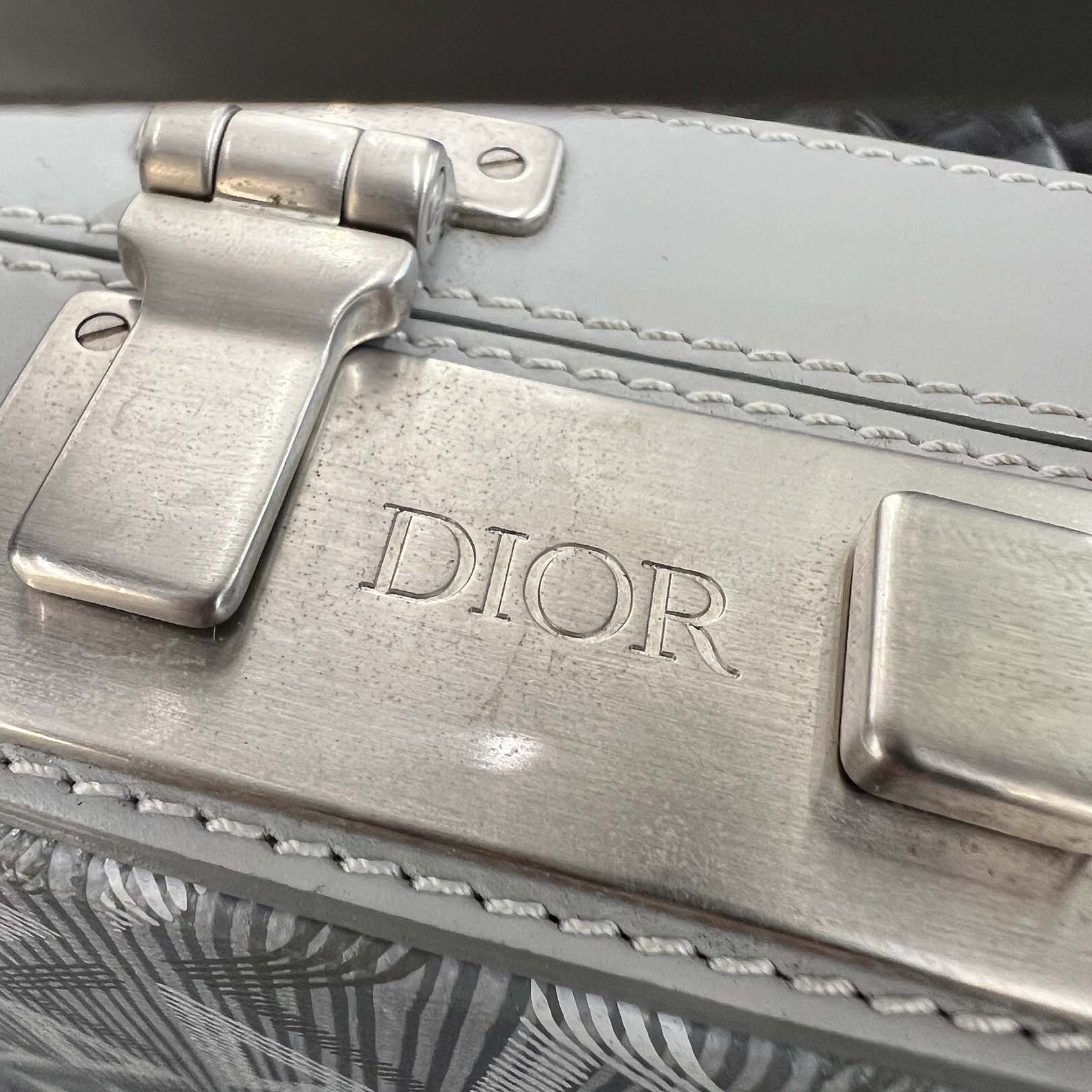 DIOR 2022SS CD Diamond Lock Case Shoulder Bag 1LXBR163CDP_H43E ディオール CDダイヤモンドロックケース ショルダーバッグ
