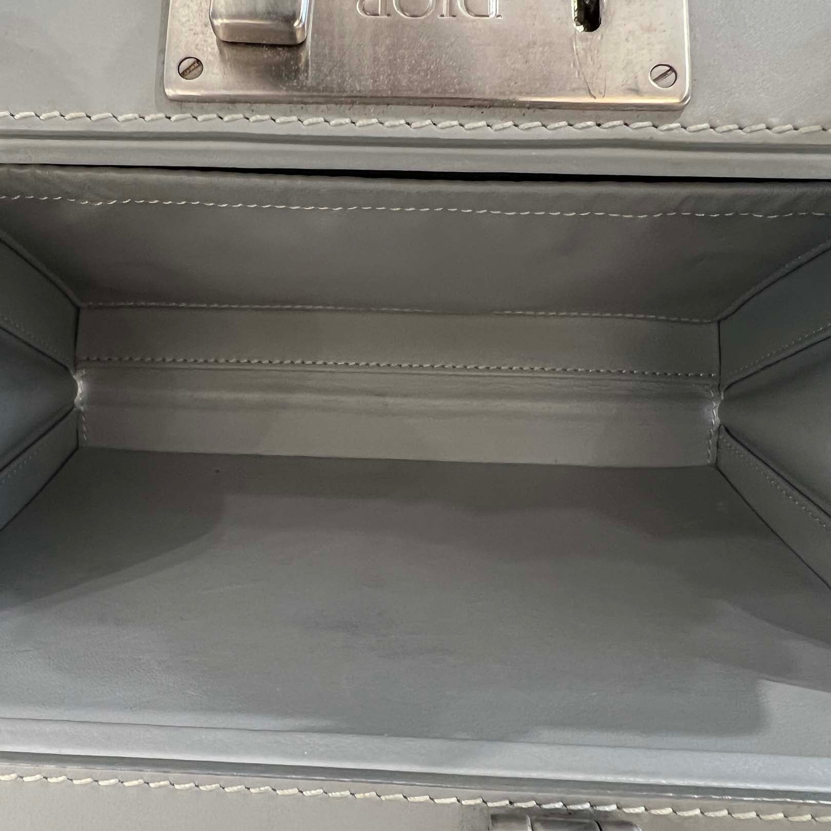 DIOR 2022SS CD Diamond Lock Case Shoulder Bag 1LXBR163CDP_H43E ディオール CDダイヤモンドロックケース ショルダーバッグ