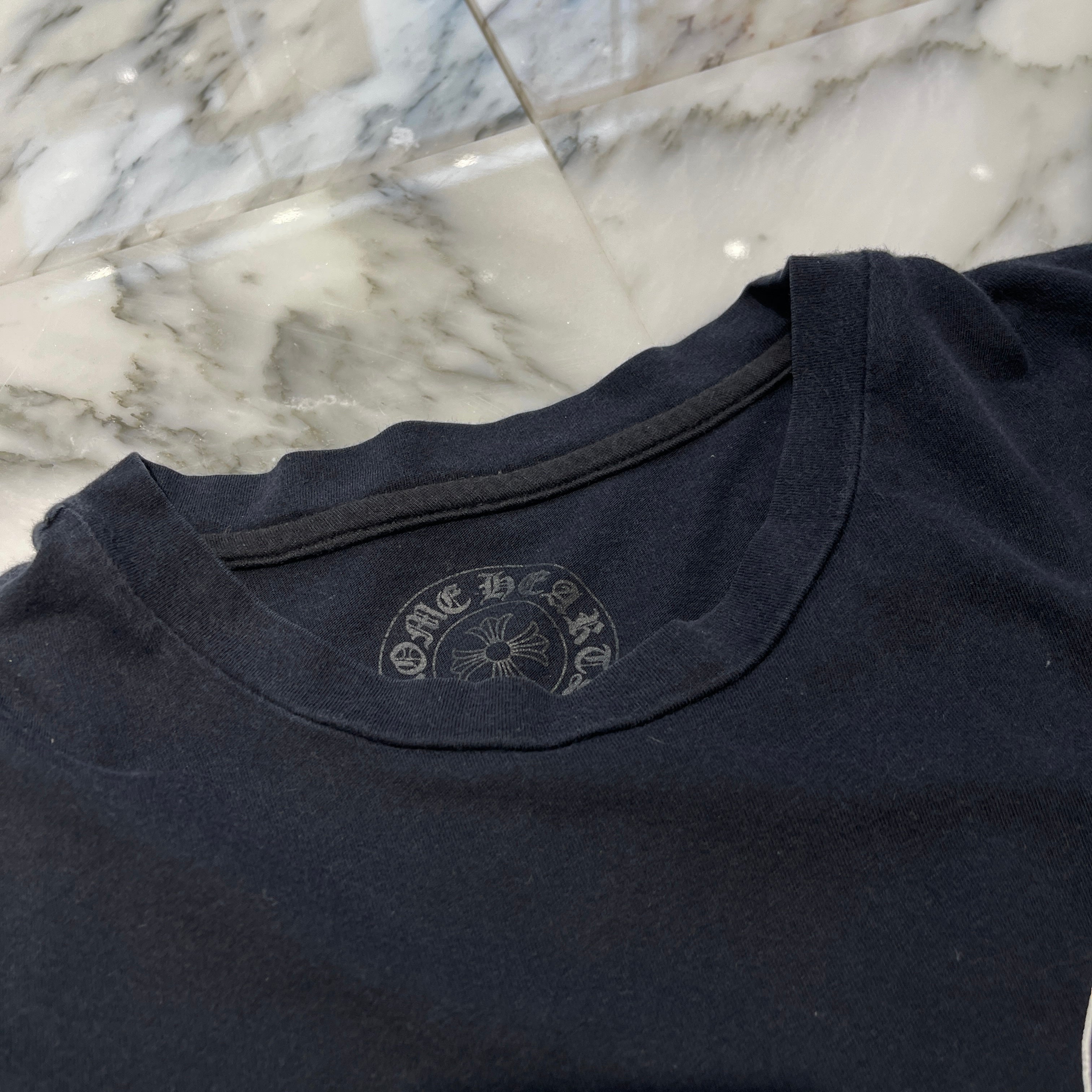 CHROME HEARTS ×MATTY BOY GREEN CHOMPER Long Sleeve Tee Size L クロムハーツ×マッティボーイ グリーンチョンパー ロングスリーブTシャツ サイズL