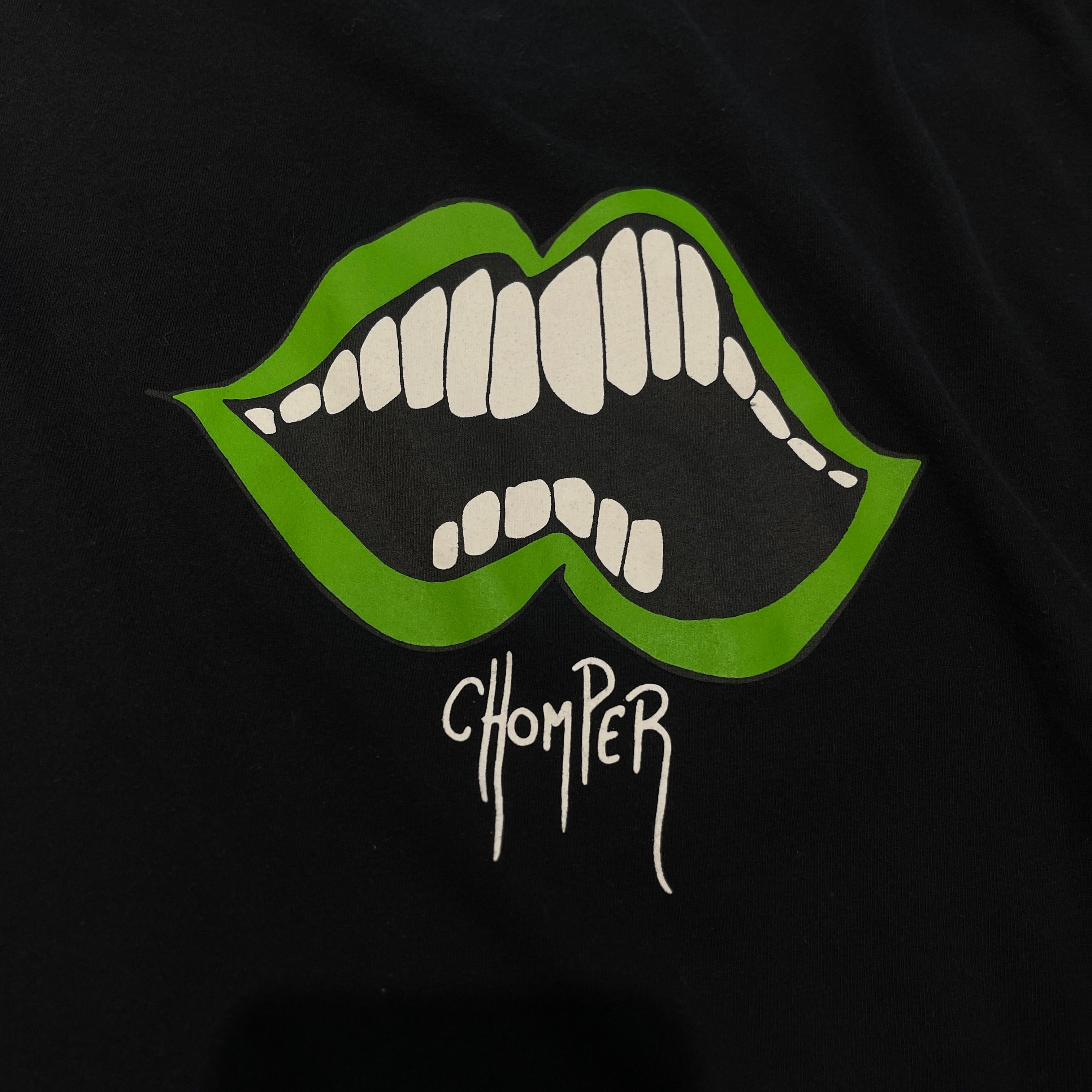 CHROME HEARTS ×MATTY BOY GREEN CHOMPER Long Sleeve Tee Size L クロムハーツ×マッティボーイ グリーンチョンパー ロングスリーブTシャツ サイズL