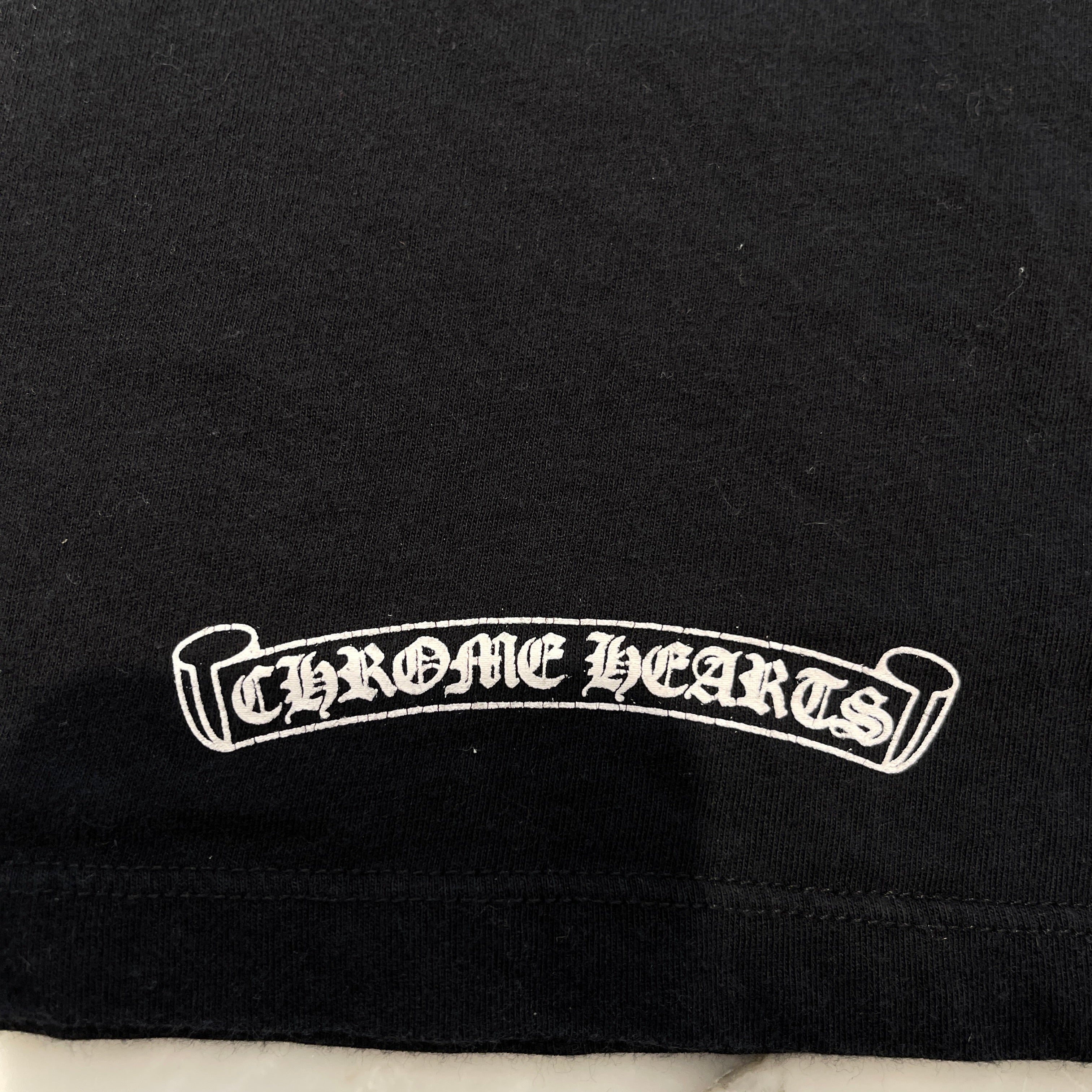 CHROME HEARTS ×MATTY BOY GREEN CHOMPER Long Sleeve Tee Size L クロムハーツ×マッティボーイ グリーンチョンパー ロングスリーブTシャツ サイズL