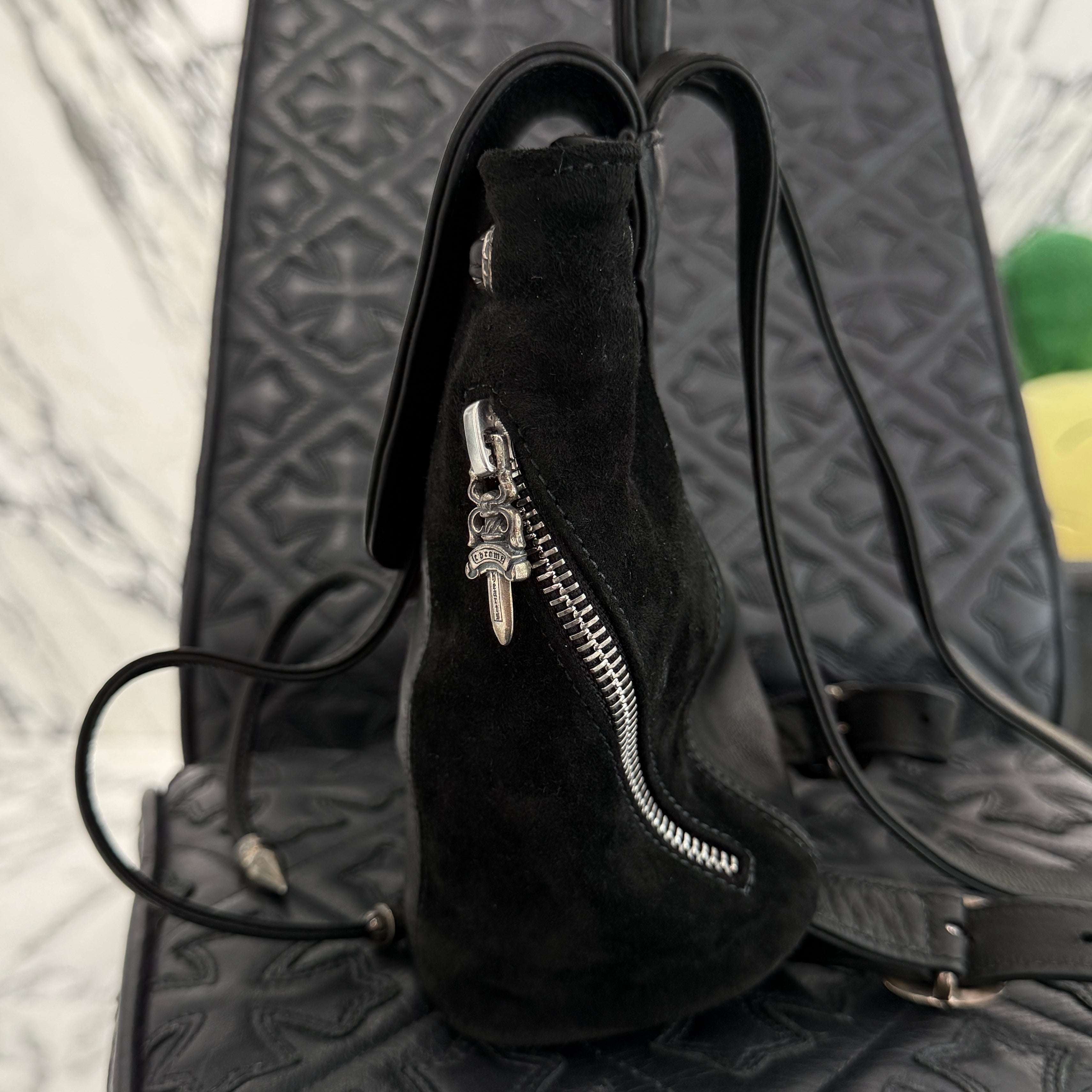 CHROME HEARTS IGGY MINI Leather Back Pack クロムハーツ イギー ミニ レザーバックパック