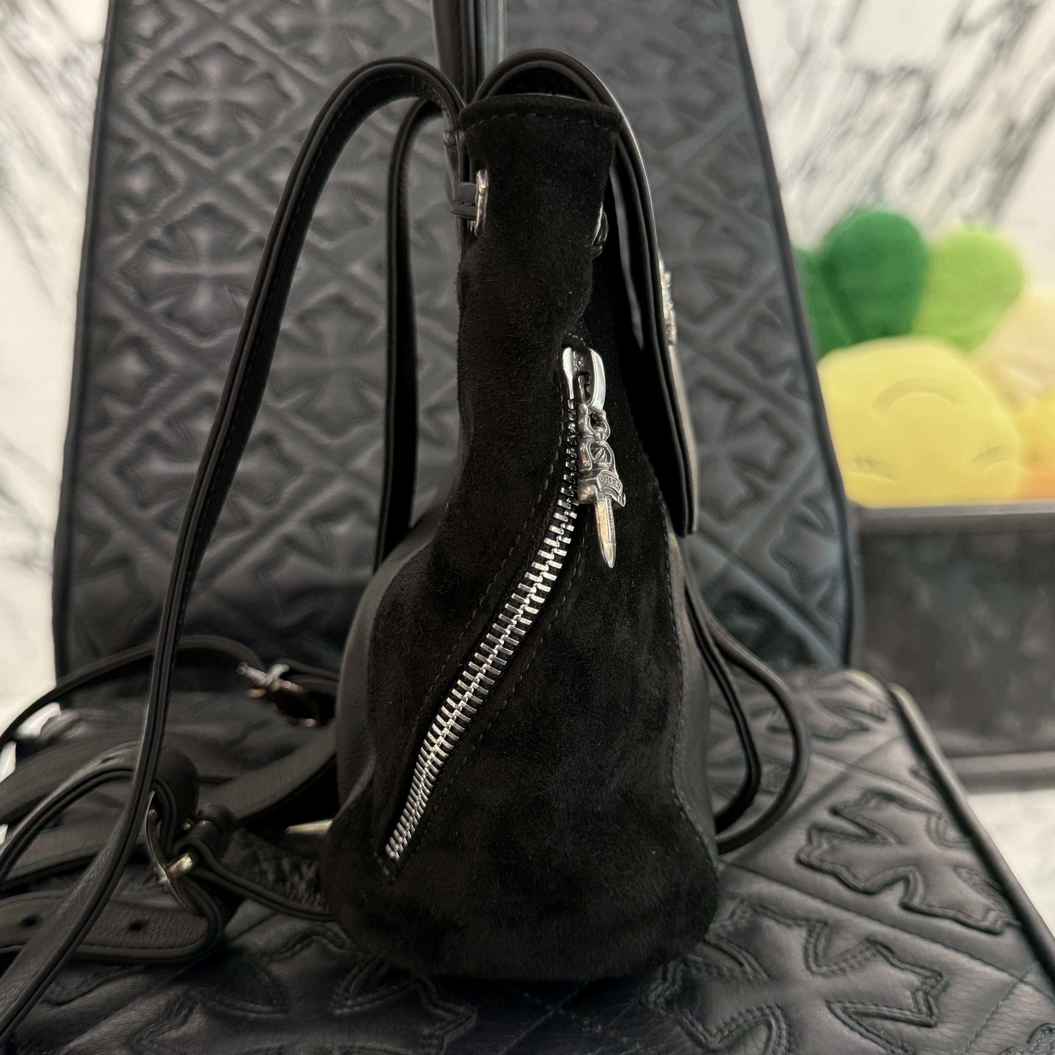 CHROME HEARTS IGGY MINI Leather Back Pack クロムハーツ イギー ミニ レザーバックパック