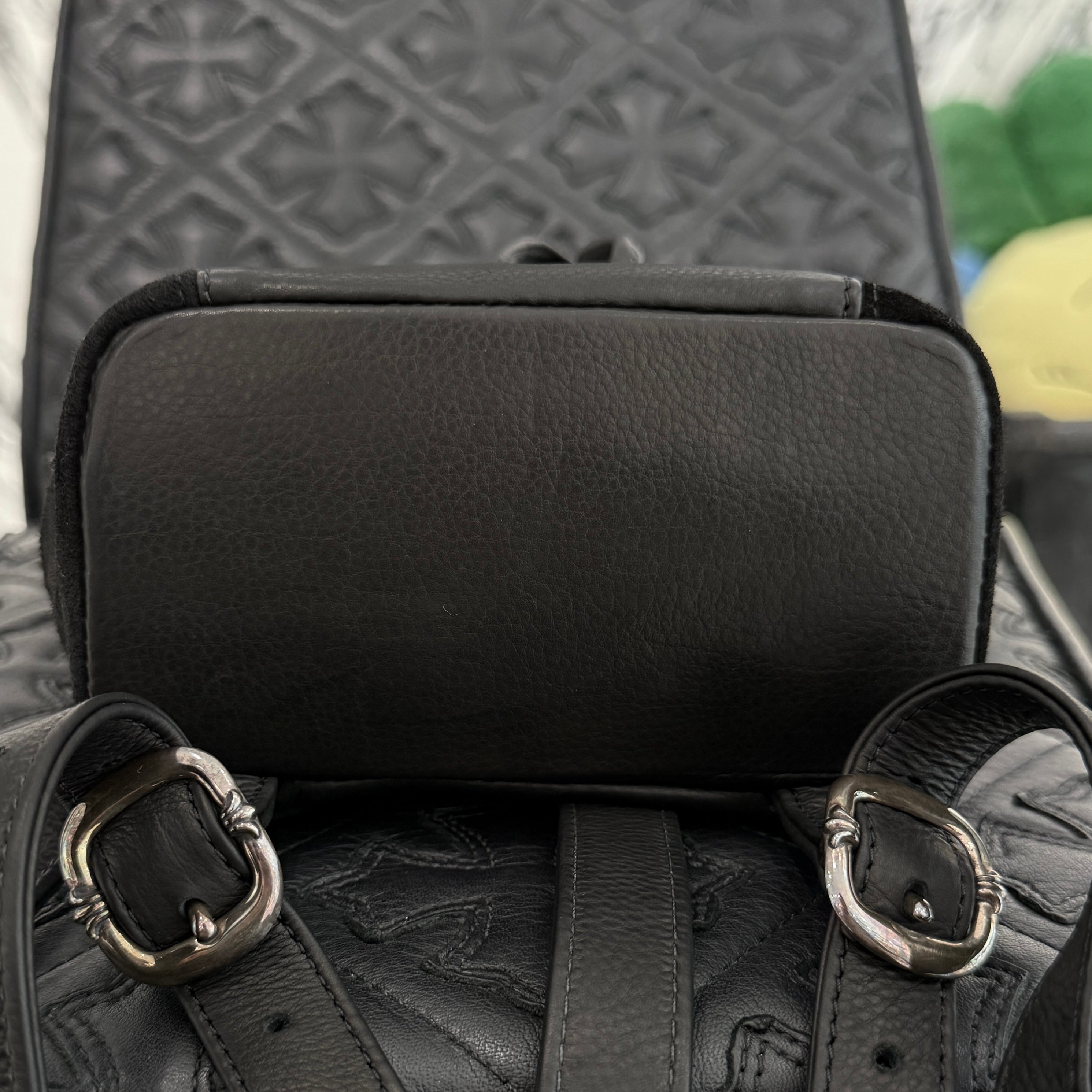 CHROME HEARTS IGGY MINI Leather Back Pack クロムハーツ イギー ミニ レザーバックパック