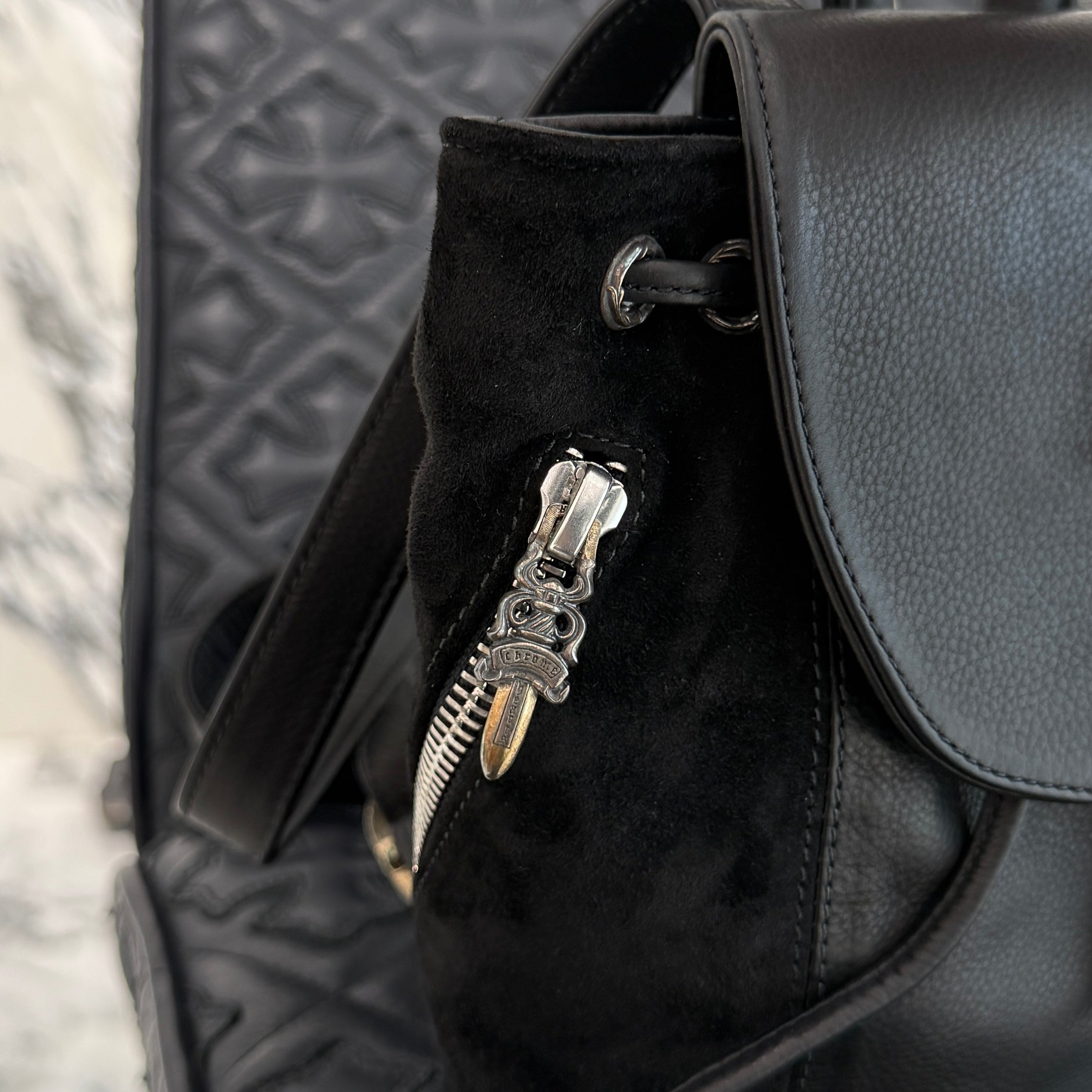CHROME HEARTS IGGY MINI Leather Back Pack クロムハーツ イギー ミニ