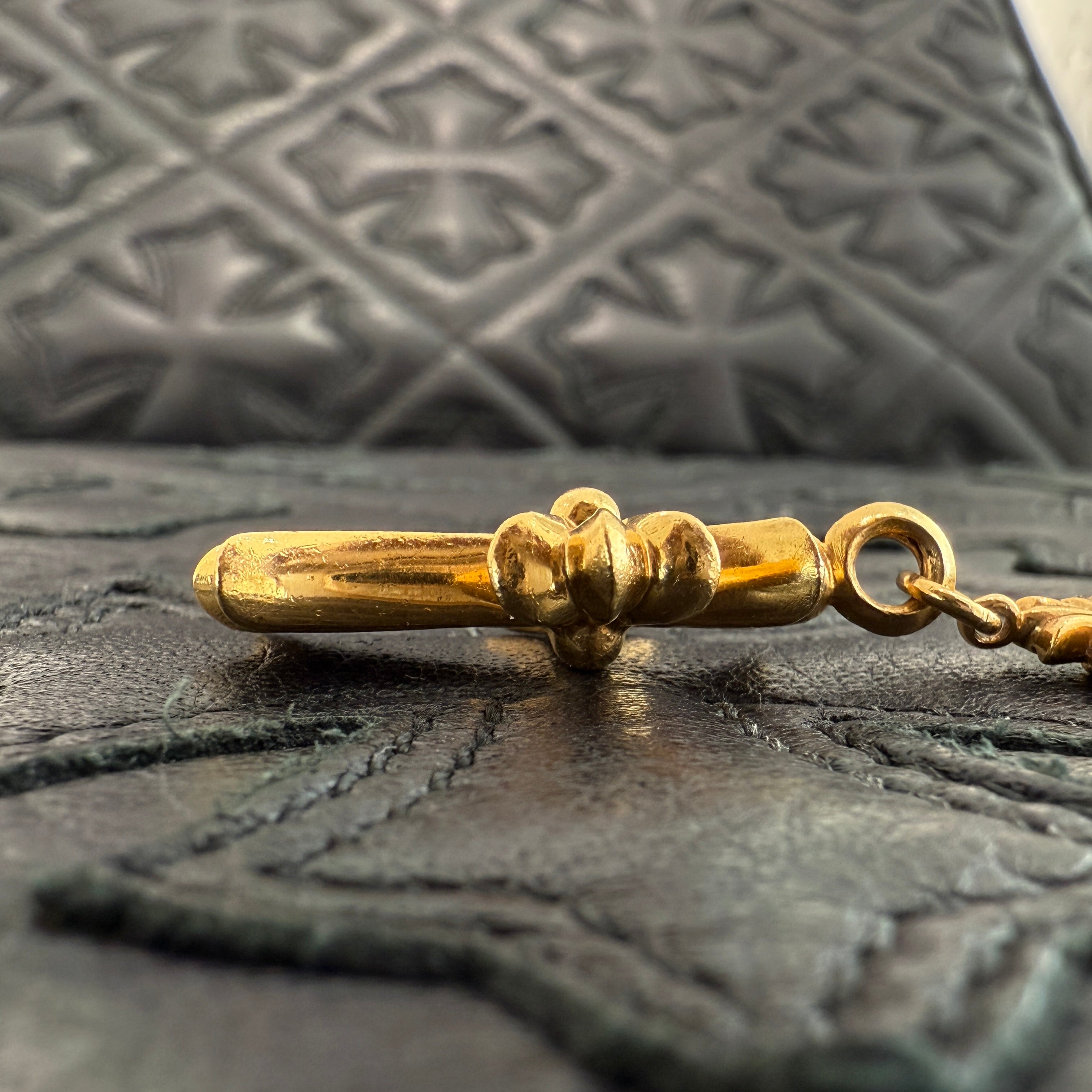 CHROME HEARTS 22K ROSARIO Necklace Size 24 Inch クロムハーツ 22K ロザリオ ネックレス サイズ24インチ