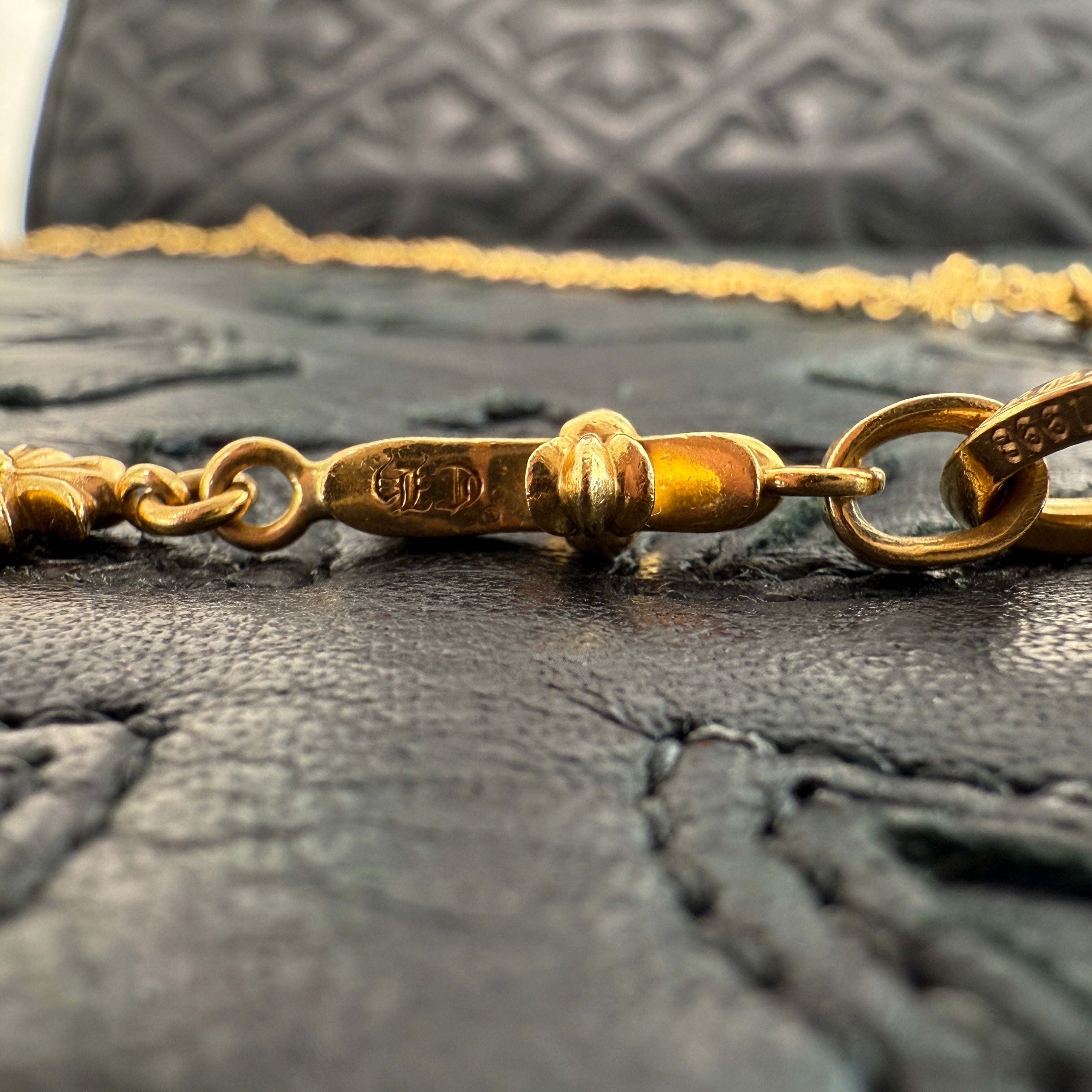 CHROME HEARTS 22K ROSARIO Necklace Size 24 Inch クロムハーツ 22K