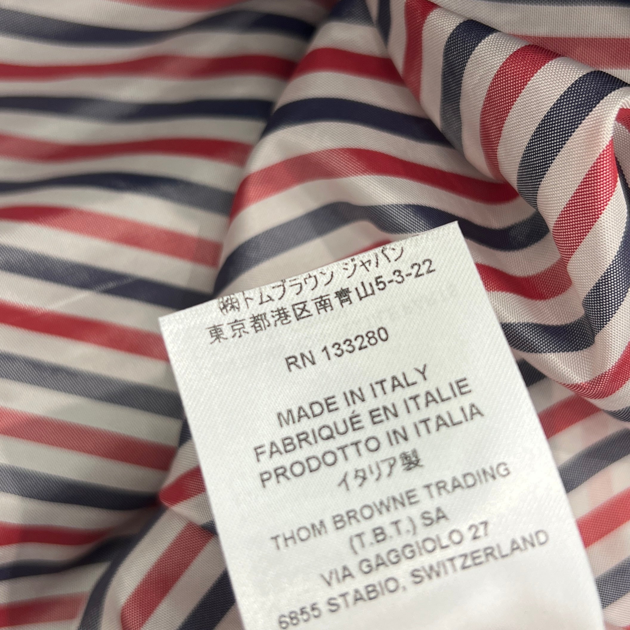 THOM BROWNE 4Bar Checkered Pleated High-Low Skirt FGC402A-F0039-035 Size 38 トムブラウン 4バー チェック柄 プリーツ ハイロースカート サイズ38