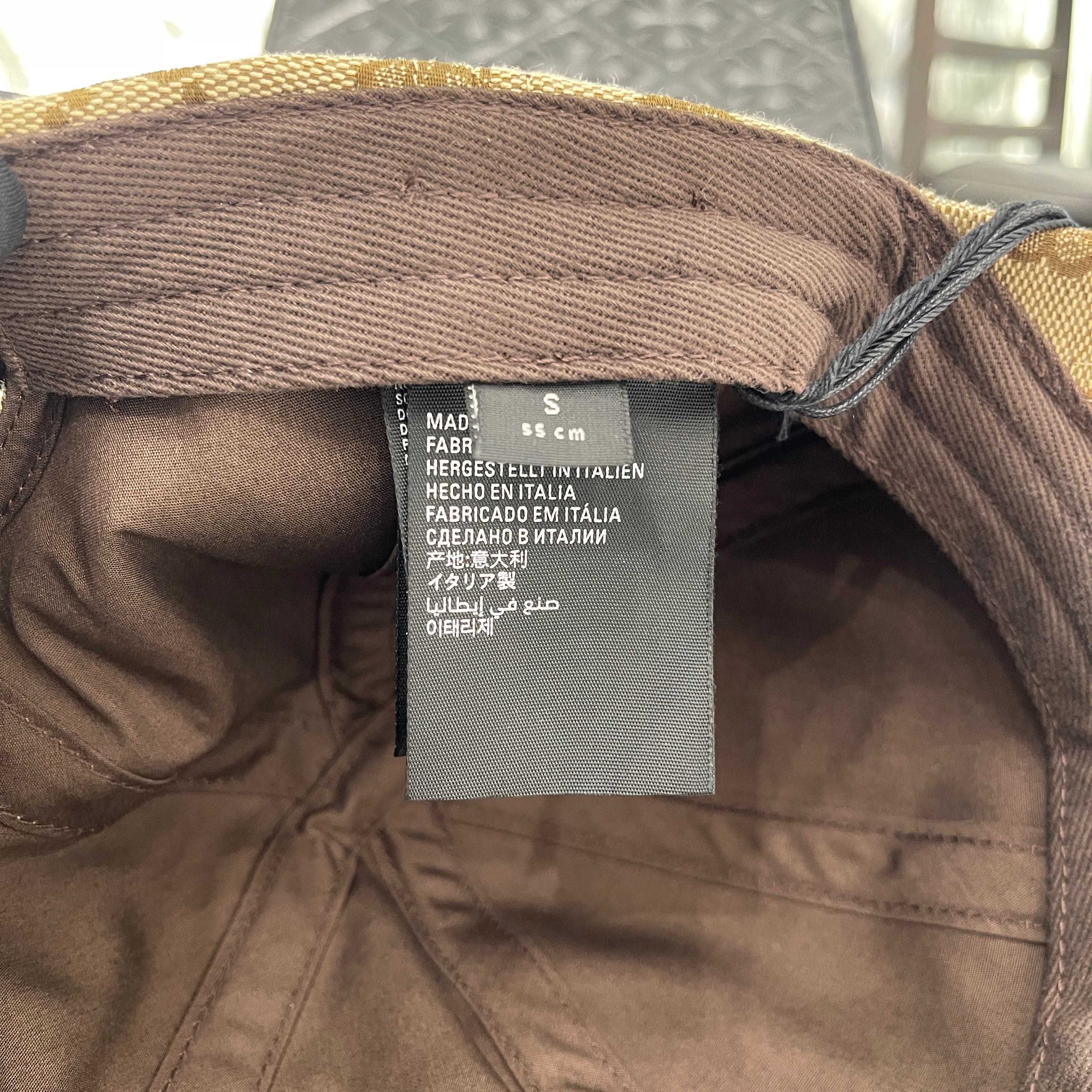 BALENCIAGA × GUCCI 2022SS Hacker Project Original GG Web Canvas Baseball Cap 680717 4B3B7 Size S（55cm） バレンシアガ × グッチ ハッカープロジェクト オリジナルGG ウェブキャンバス ベースボールキャップ サイズS（55cm）