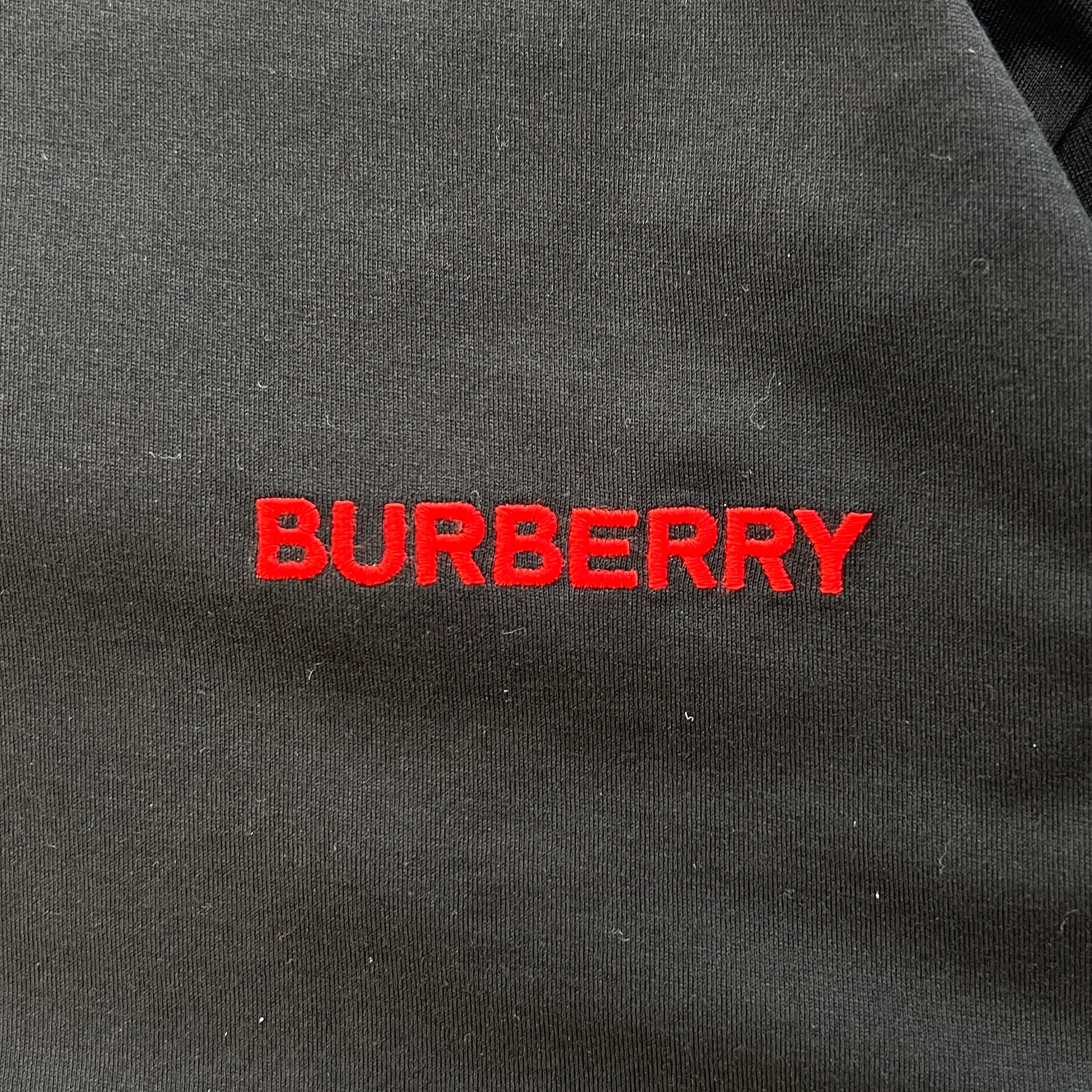 BURBERRY Jalad Check Neck Long Sleeve Tee 8091045 Size M バーバリー ジャラッド チェックネック ロングスリーブTシャツ サイズM