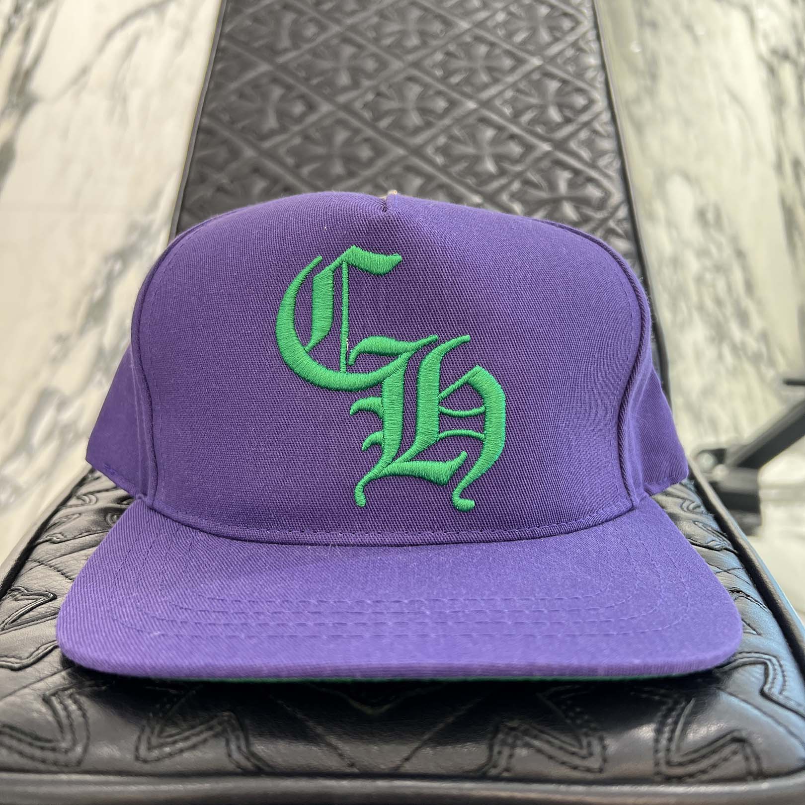 CHROME HEARTS CH Logo Embroidery Trucker Cap Size ONE SIZE (53-60) クロムハーツ CHロゴ刺繍 トラッカーキャップ サイズONE SIZE (53-60)