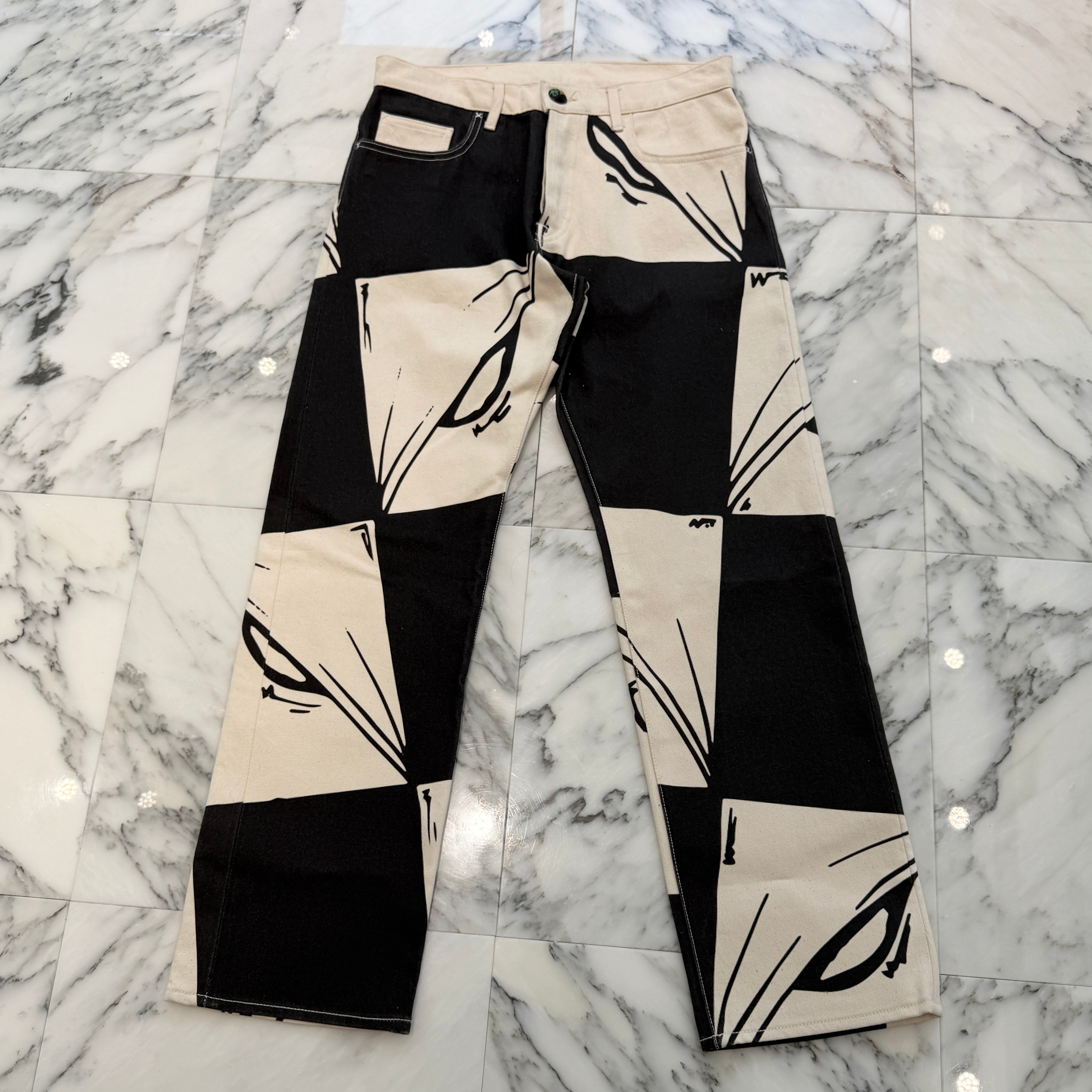 MATTY BOY 2025SS NY Exclusive ANTI PROMO 99 EYES DENIM Size 32×32 マッティボーイ ニューヨーク限定 アンティ プロモ 99アイズ デニム サイズ32×32