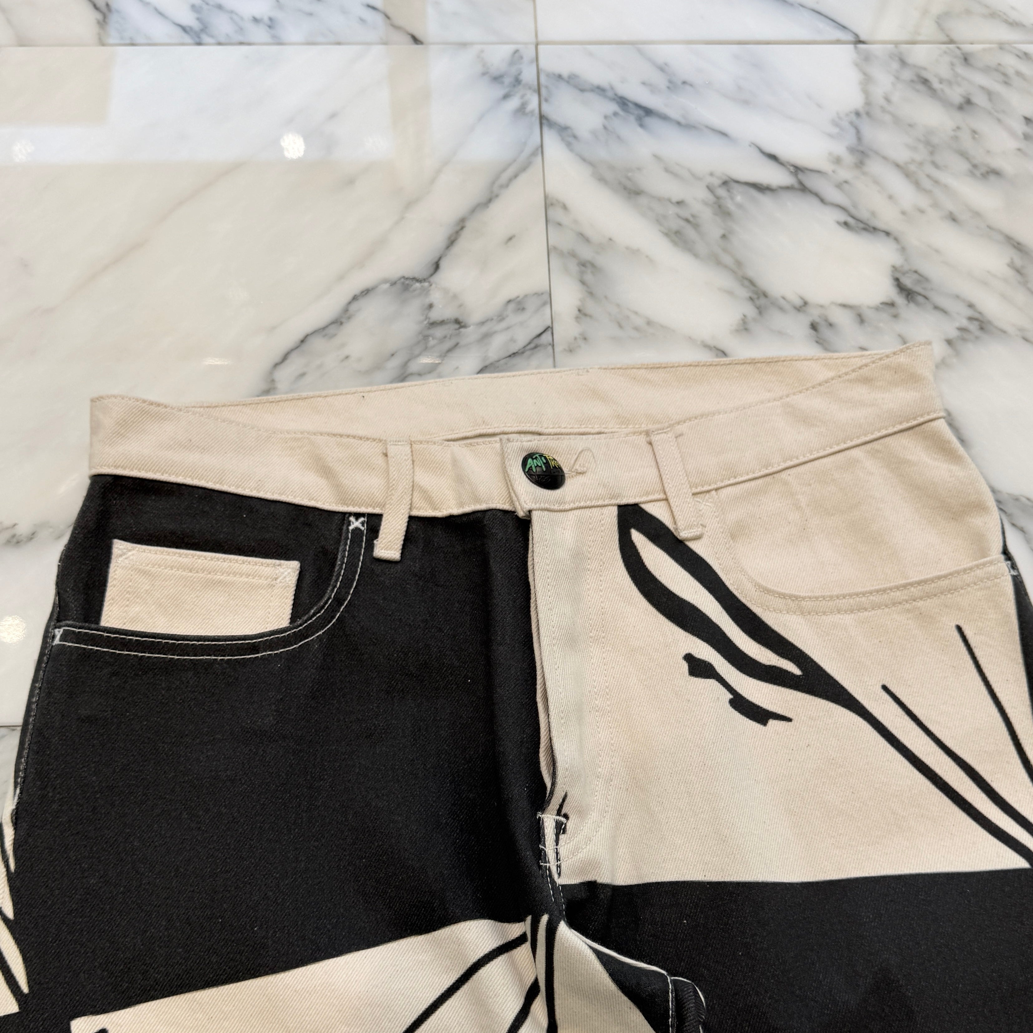 MATTY BOY 2025SS NY Exclusive ANTI PROMO 99 EYES DENIM Size 32×32 マッティボーイ ニューヨーク限定 アンティ プロモ 99アイズ デニム サイズ32×32