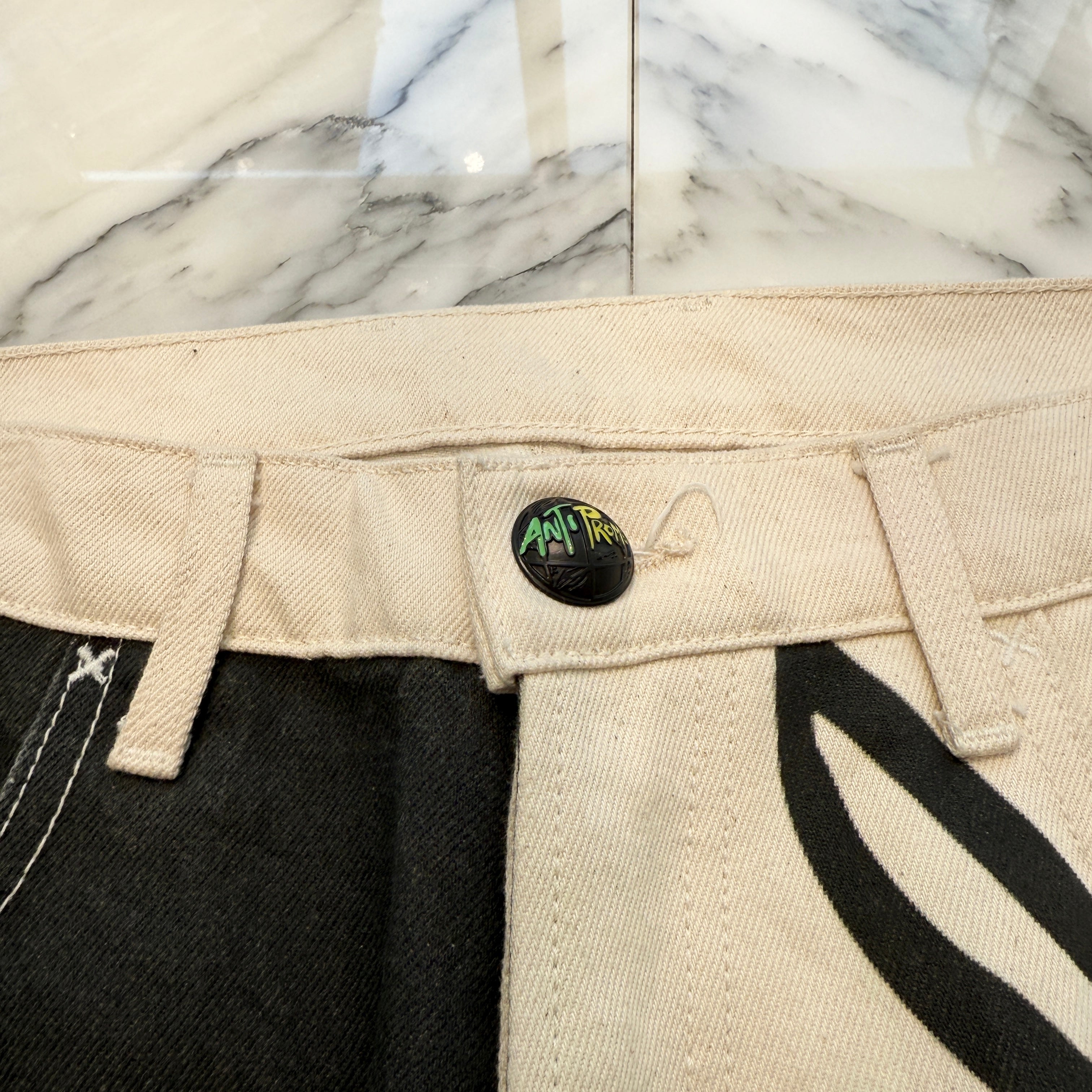 MATTY BOY 2025SS NY Exclusive ANTI PROMO 99 EYES DENIM Size 32×32 マッティボーイ ニューヨーク限定 アンティ プロモ 99アイズ デニム サイズ32×32