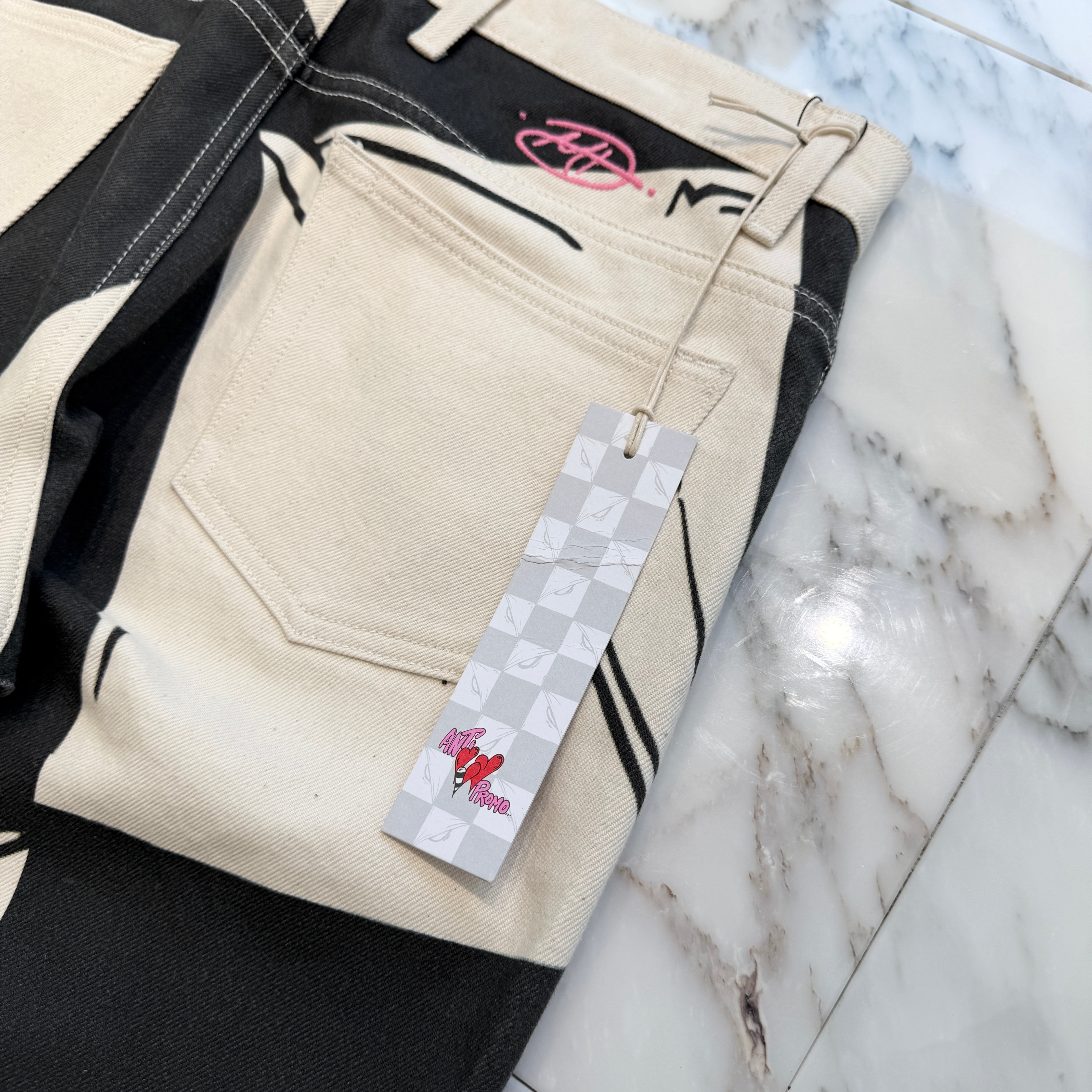 MATTY BOY 2025SS NY Exclusive ANTI PROMO 99 EYES DENIM Size 32×32 マッティボーイ ニューヨーク限定 アンティ プロモ 99アイズ デニム サイズ32×32