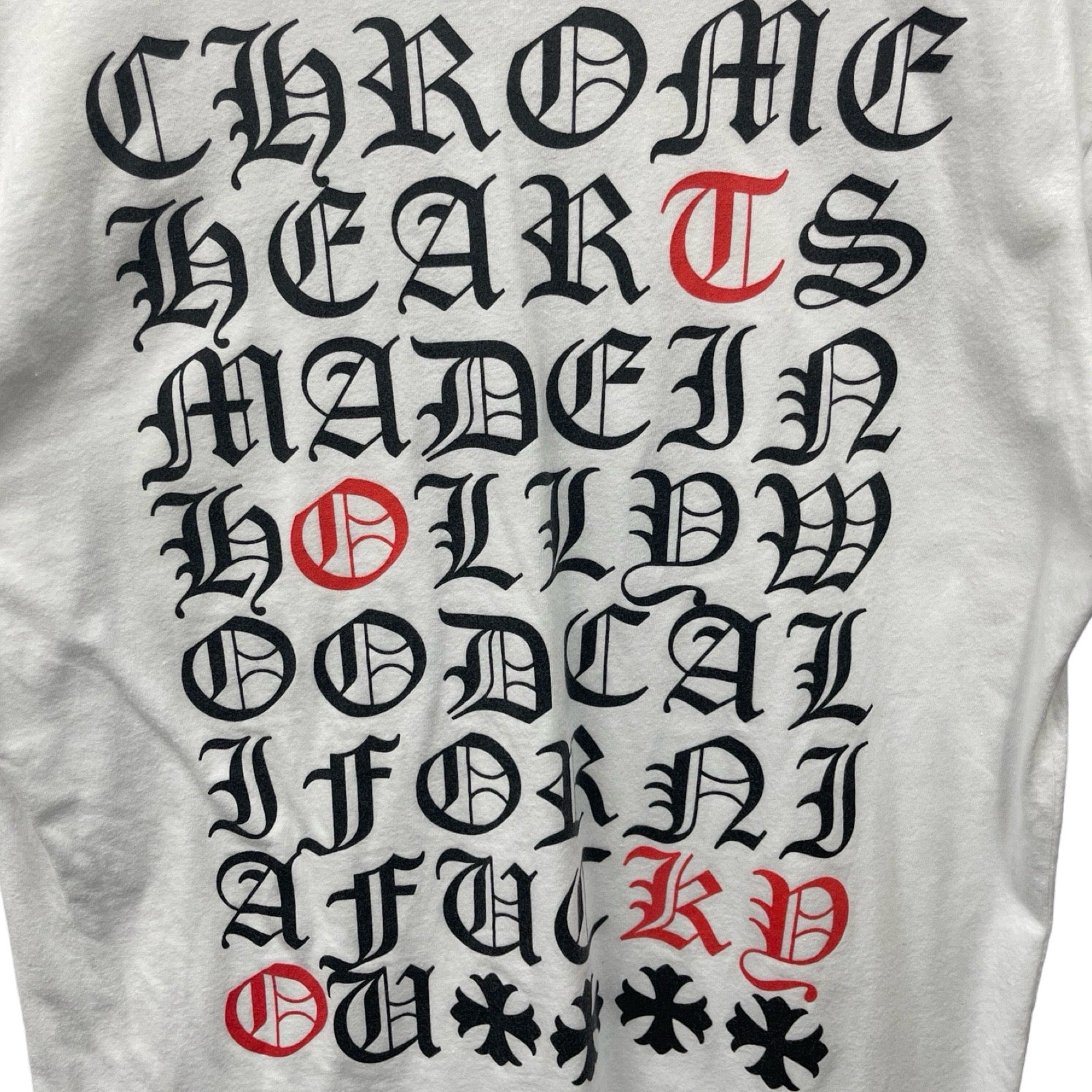 CHROME HEARTS Made In Hollywood Tokyo Logo Tee Size M