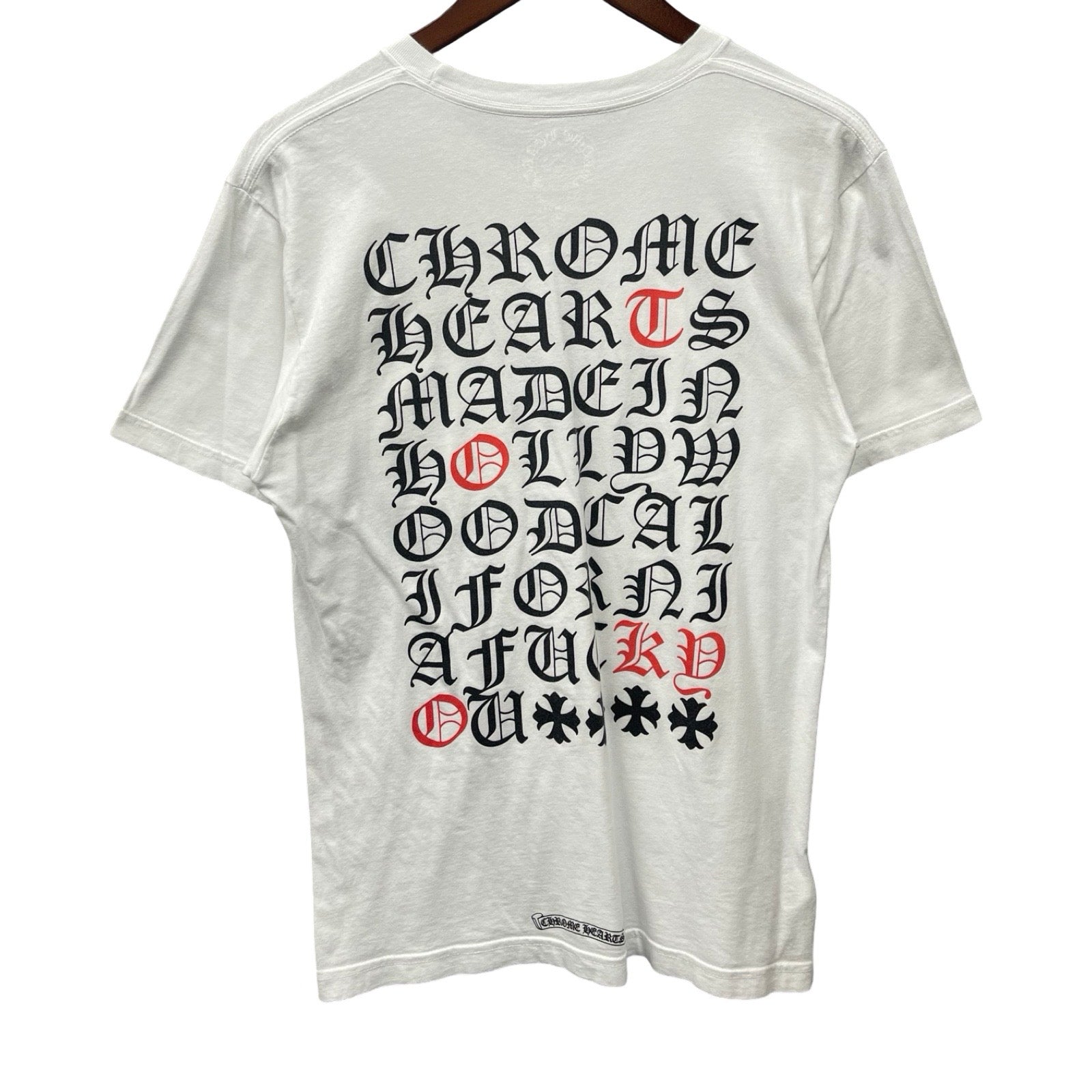 CHROME HEARTS Made In Hollywood Tokyo Logo Tee Size M