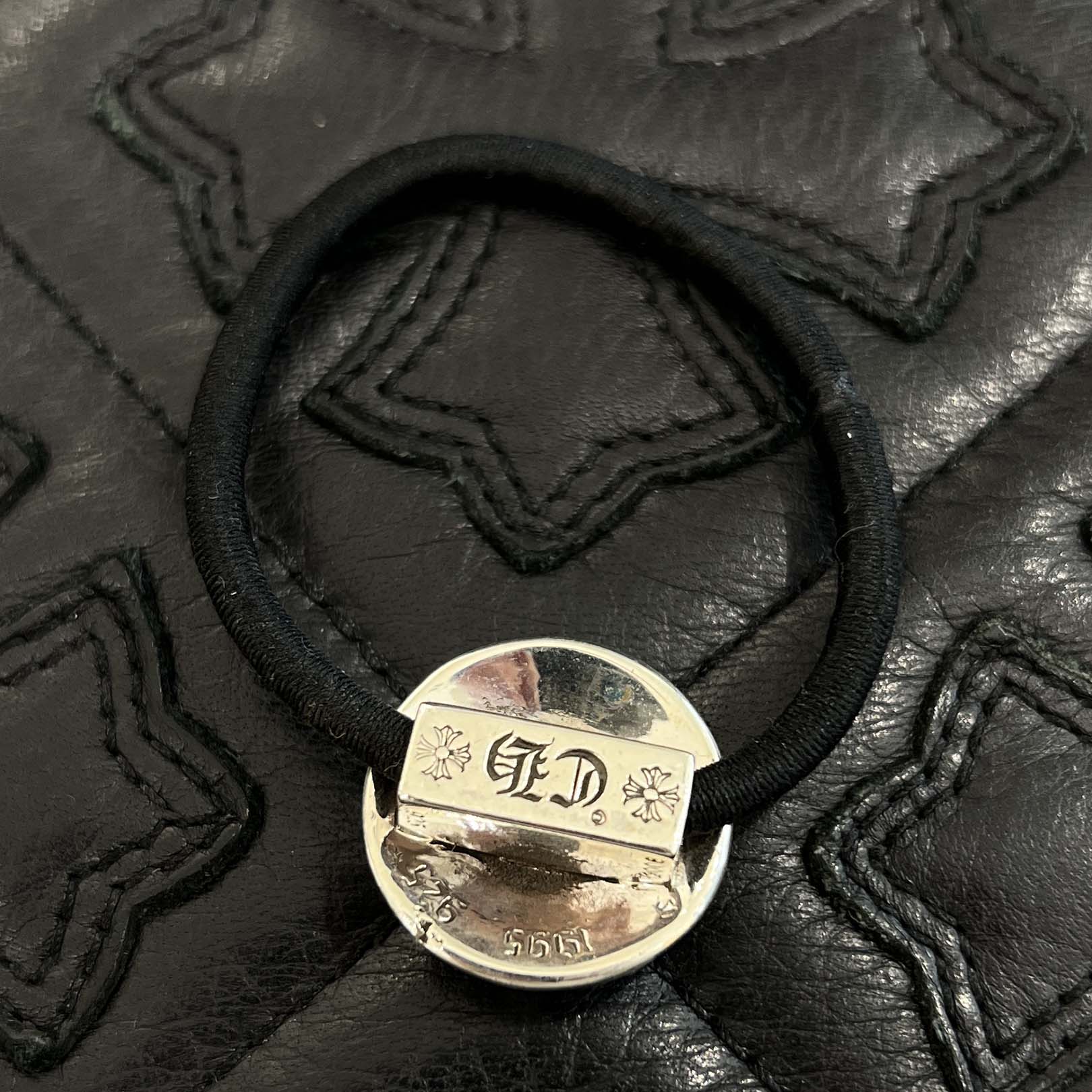 CHROME HEARTS CROSS BALL HAIR BAND クロムハーツ クロスボール ヘアバンド