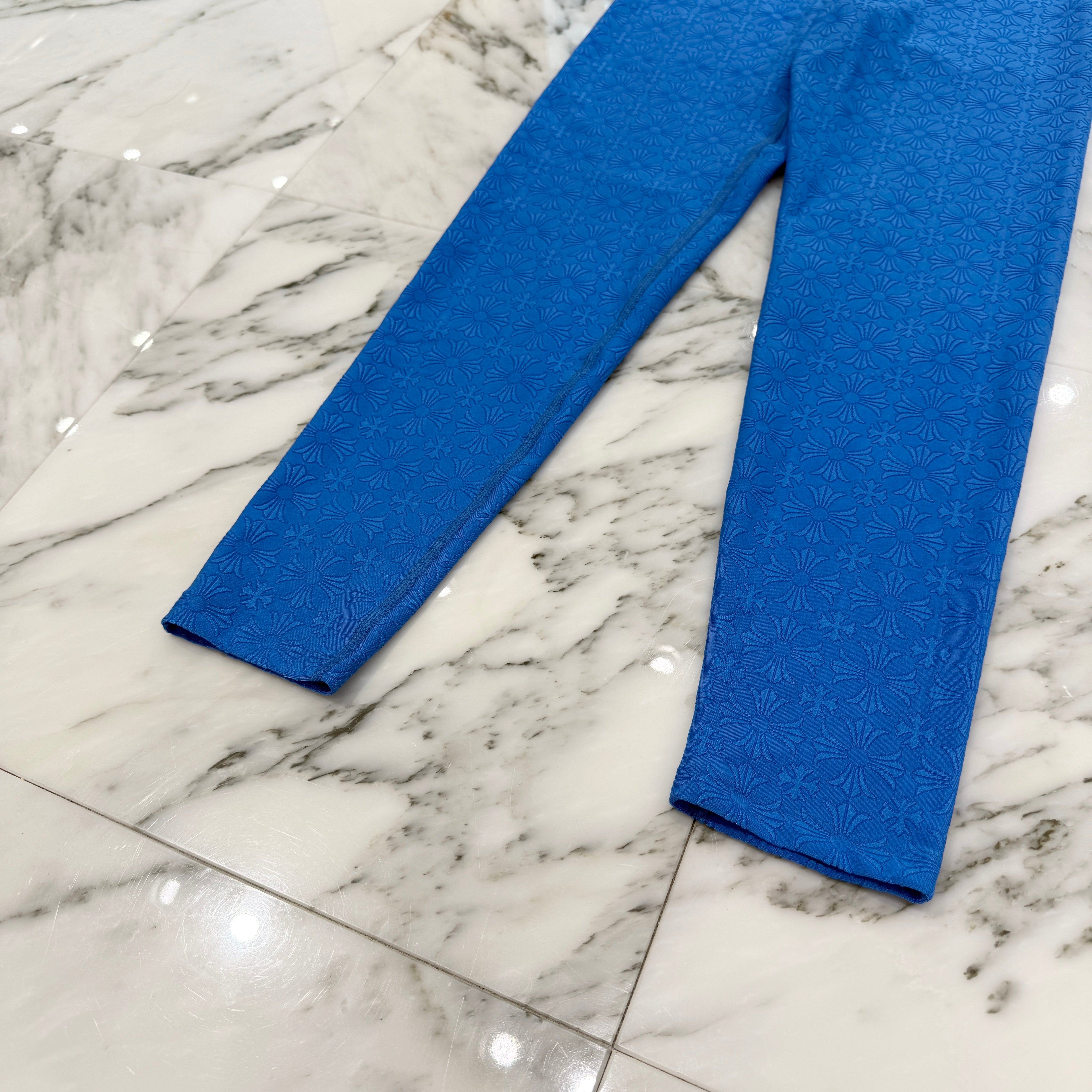 CHROME HEARTS CH Plus Pattern Horseshoe Rubber Print Leggings Size M クロムハーツ CHプラス柄 ホースシューラバープリント レギンス サイズM