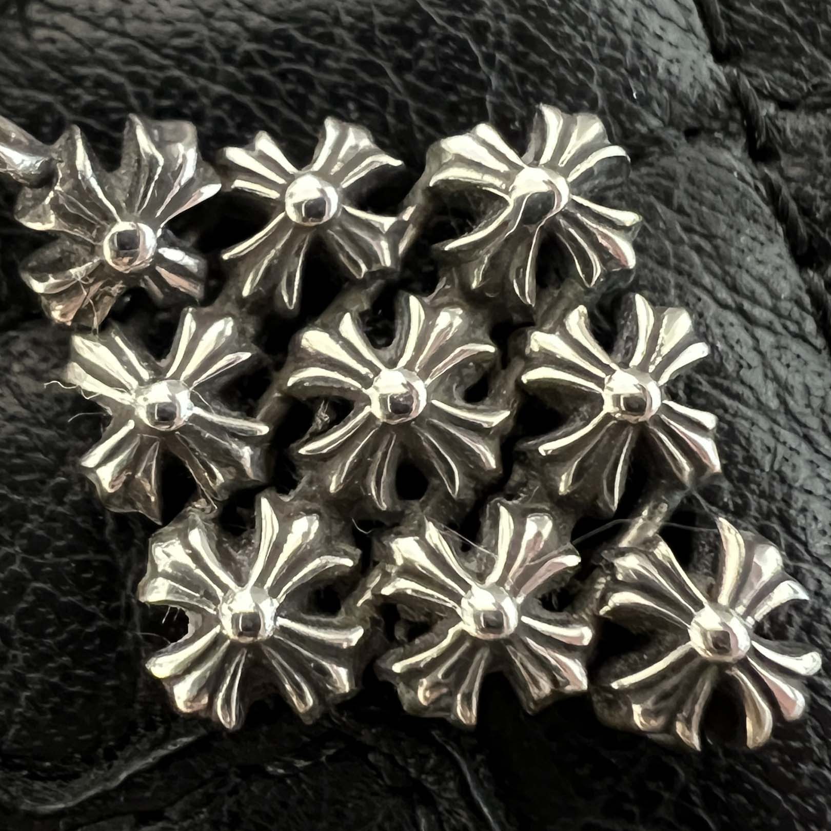 CHROME HEARTS Chain Mail CH Plus Earring クロムハーツ チェーンメイル CHプラス イヤリング ピアス シルバー925