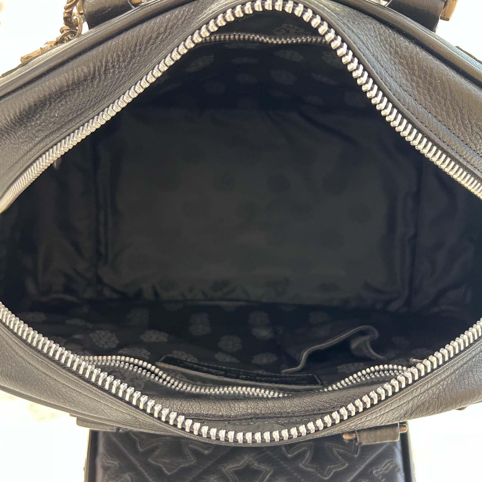 CHROME HEARTS Medium GYM Cemetery Cross Patch Hand Bag クロムハーツ ミディアム ジム セメタリークロスパッチ ハンドバッグ