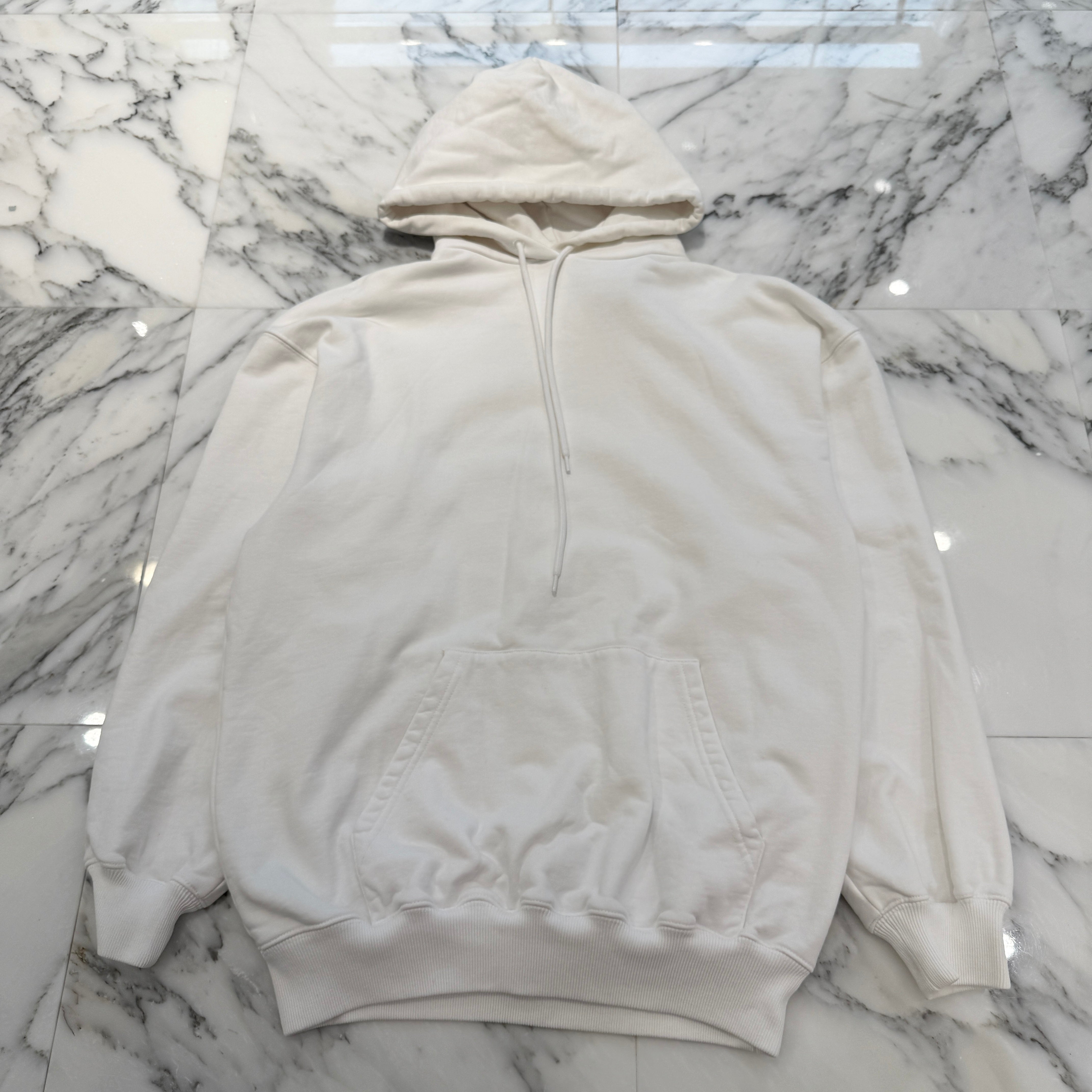 BALENCIAGA 2017AW Back Logo Print Pullover Hoodie 518215 TAV37 Size XS バレンシアガ バックロゴプリント プルオーバーフーディ サイズXS