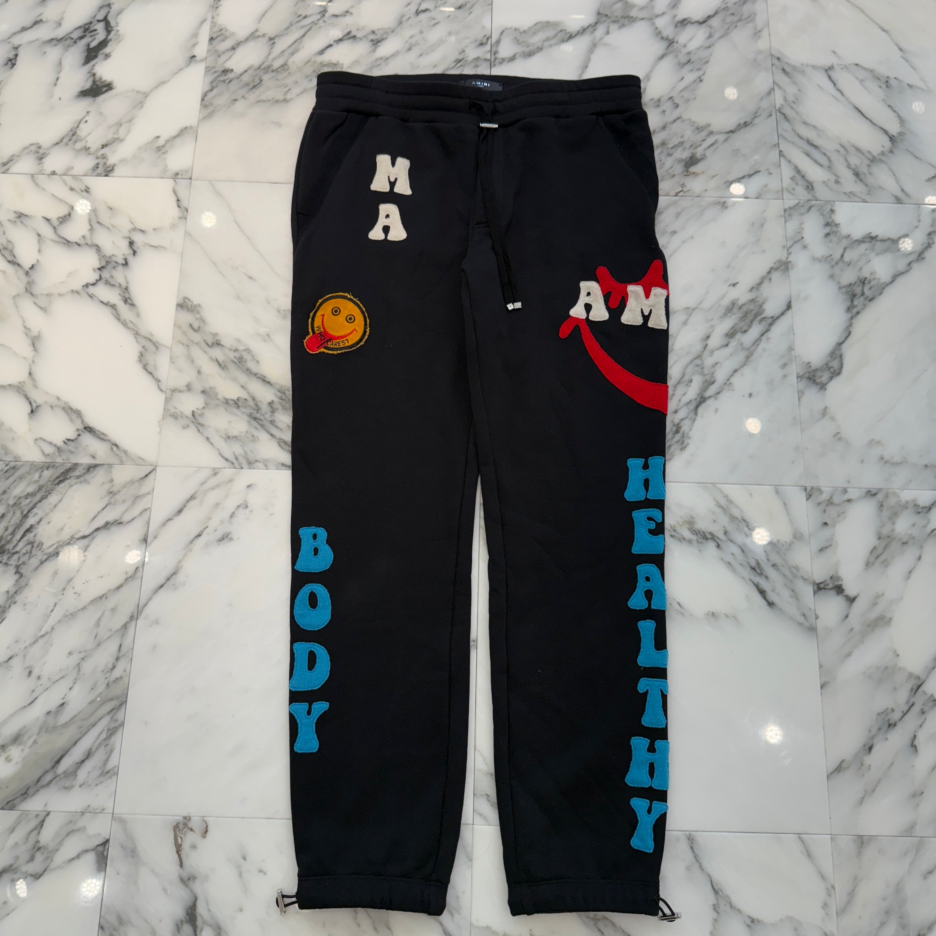AMIRI × A Love Movement 2021SS A Love Movement Edition 'Healthy Body' Lounge Pants MJSP002 Size L アミリ × Aラブムーヴメント Aラブムーヴメントエディション "ヘルシーボディ" ラウンジパンツ サイズL