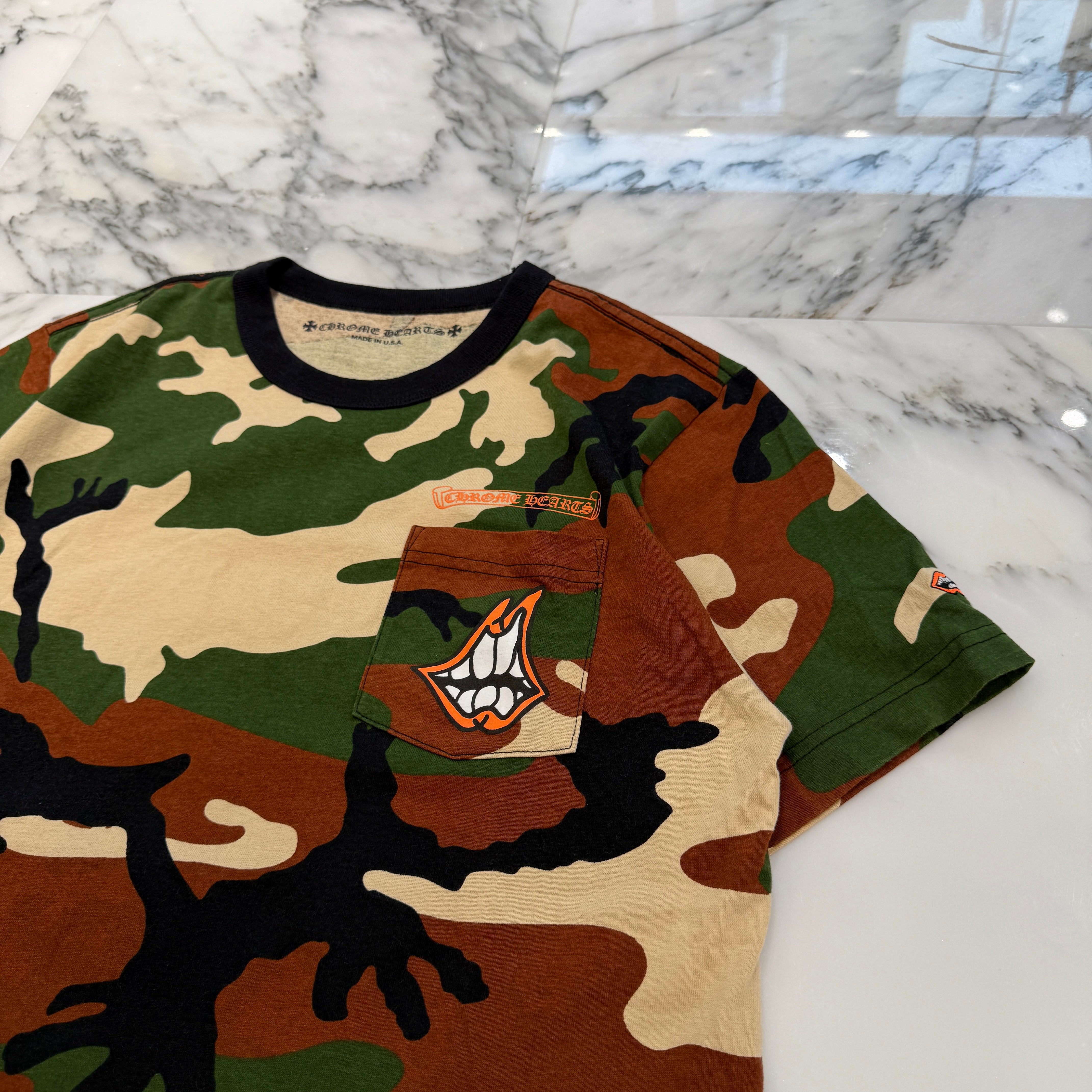 CHROME HEARTS × MATTY BOY 2022SS PPO CAUTION Tee Size L クロムハーツ × マッティボーイ コーションTシャツ サイズL