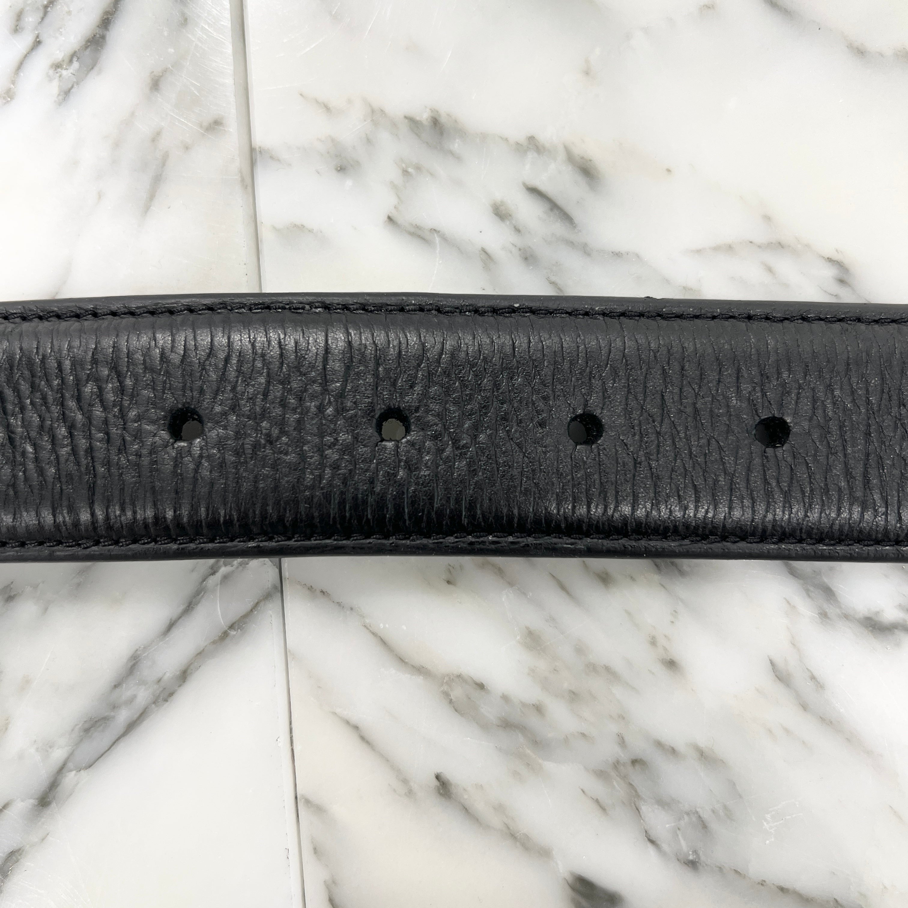 CHROME HEARTS Gunslinger Leather Belt Size 38 クロムハーツ ガンスリンガー レザーベルト サイズ38
